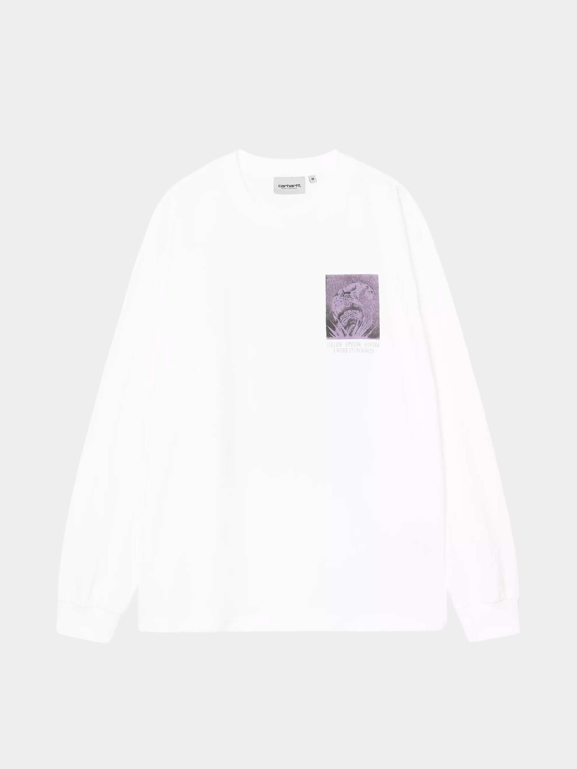Longsleeve Carhartt WIP Emerge (white)