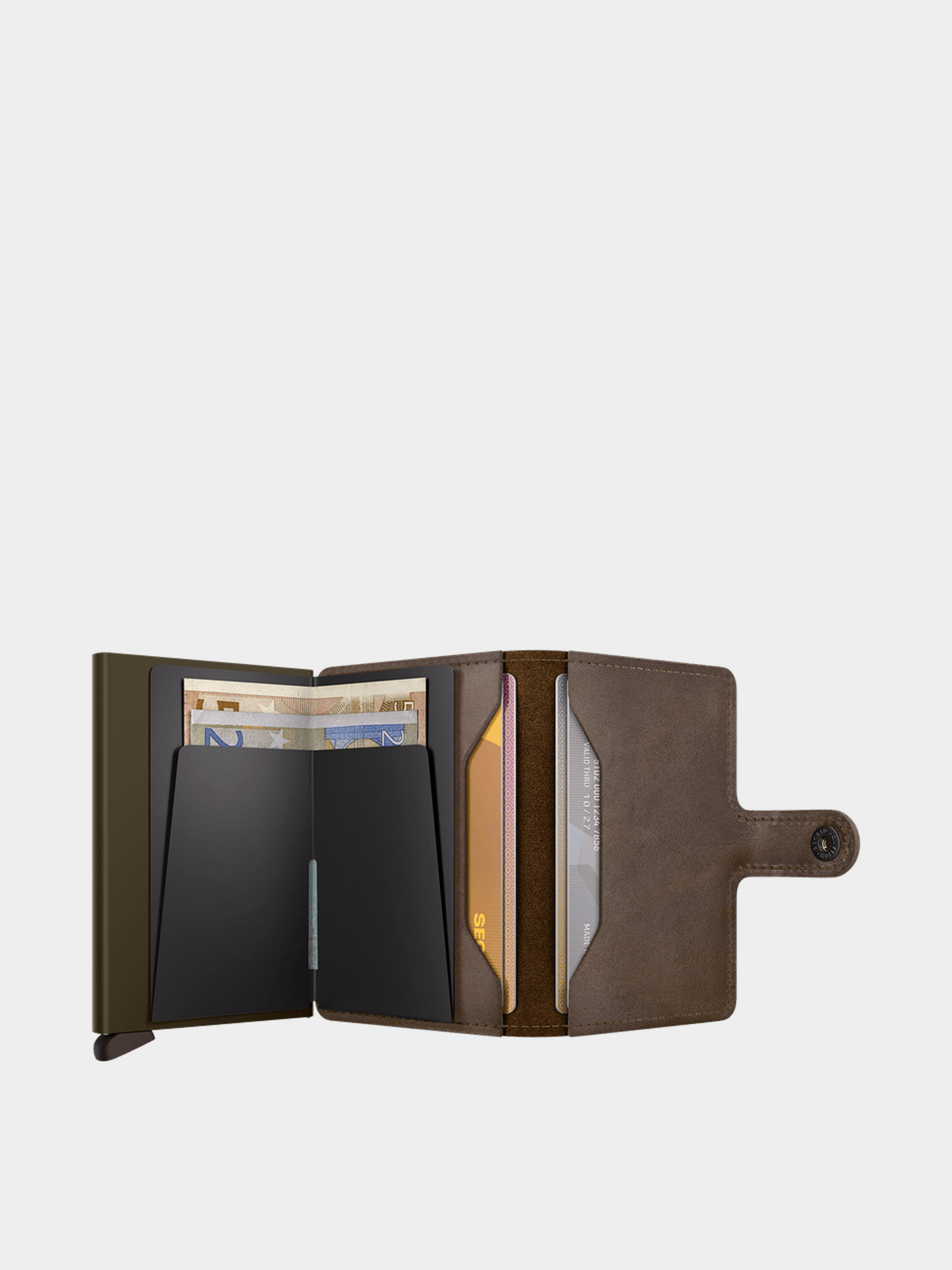 Portofel Secrid Miniwallet (vintage oak)