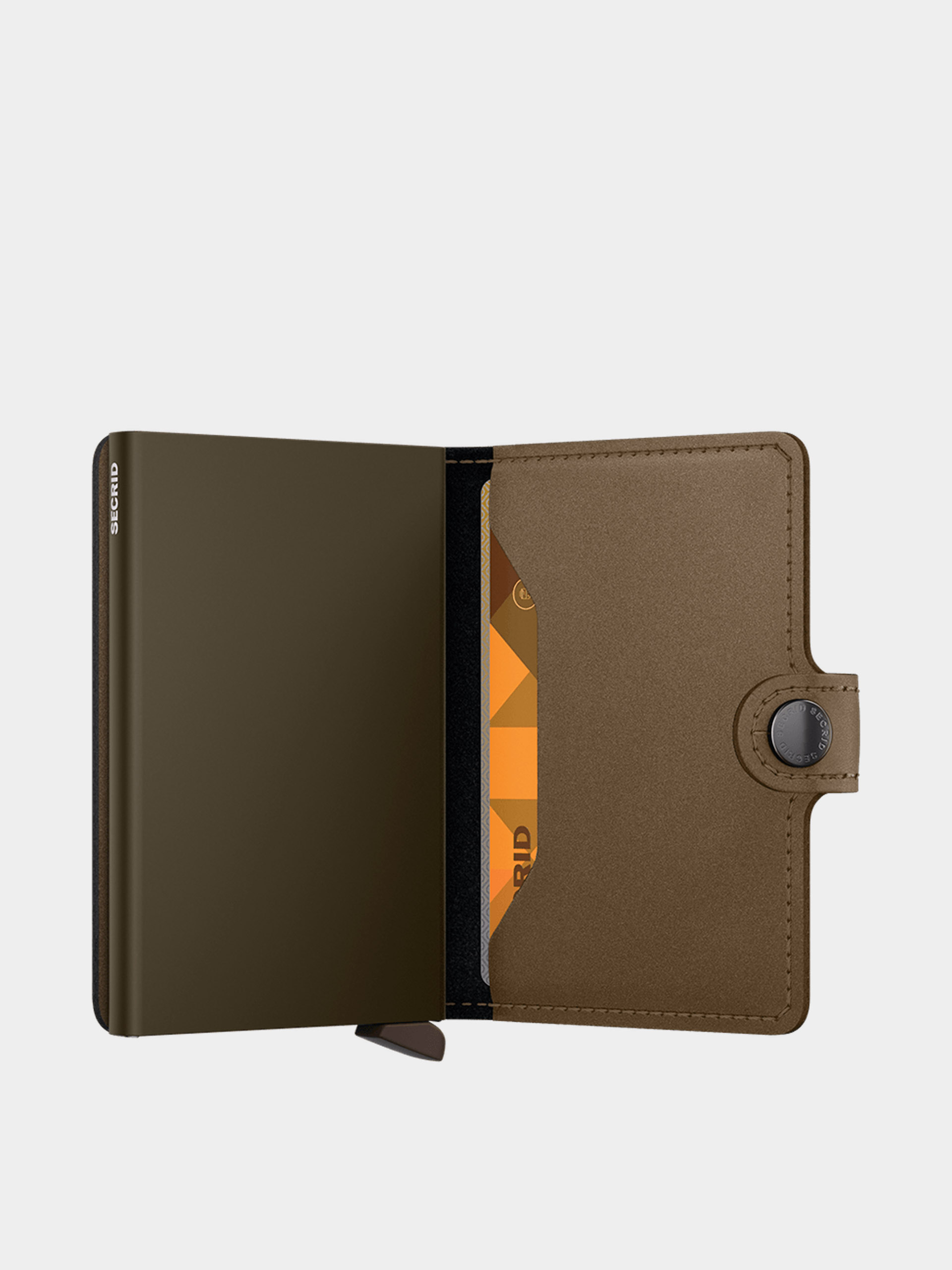 Portofel Secrid Miniwallet (matte satin bronze)