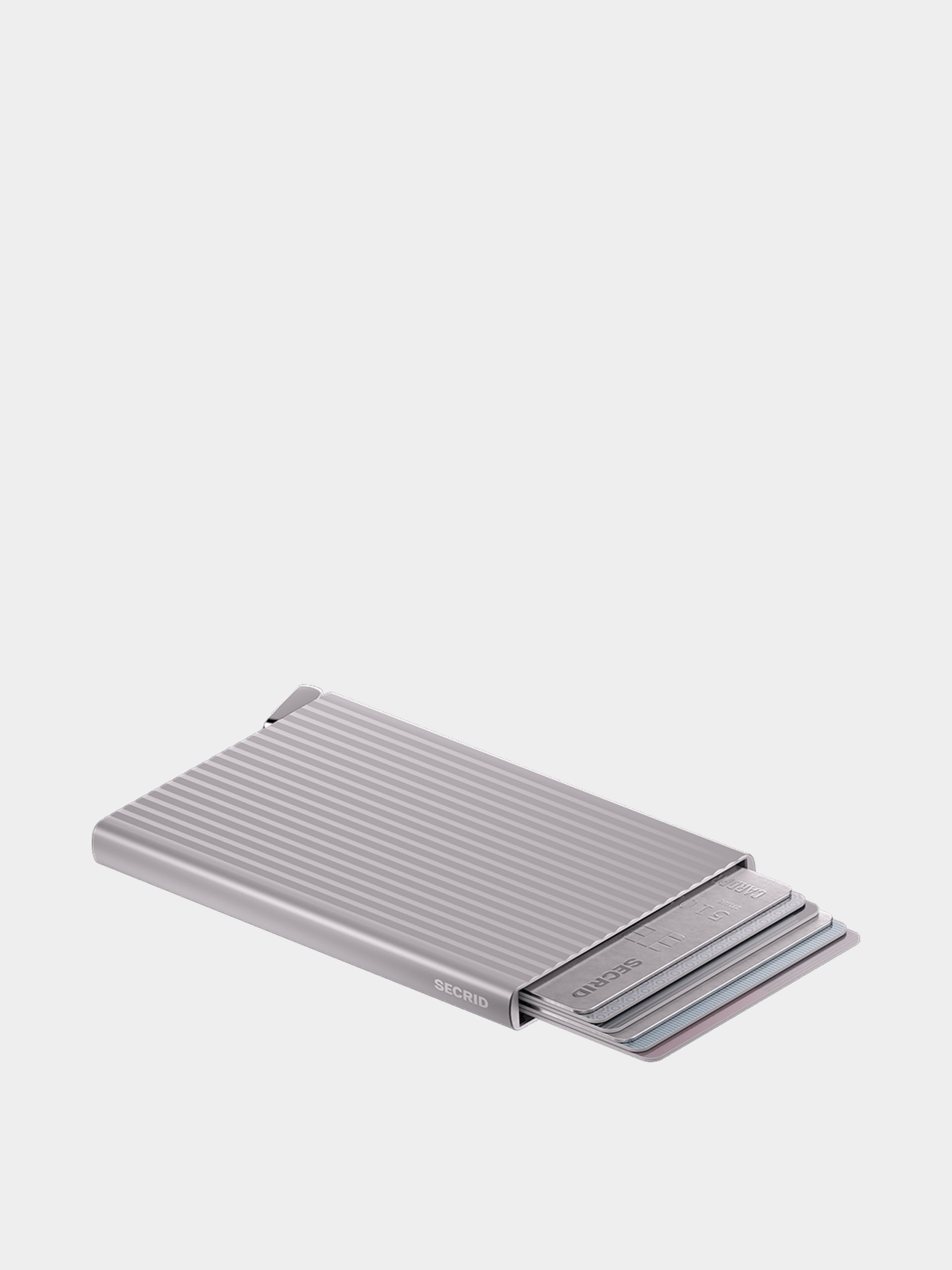 Portofel Secrid Cardprotector for Magsafe (fluted silver plus)