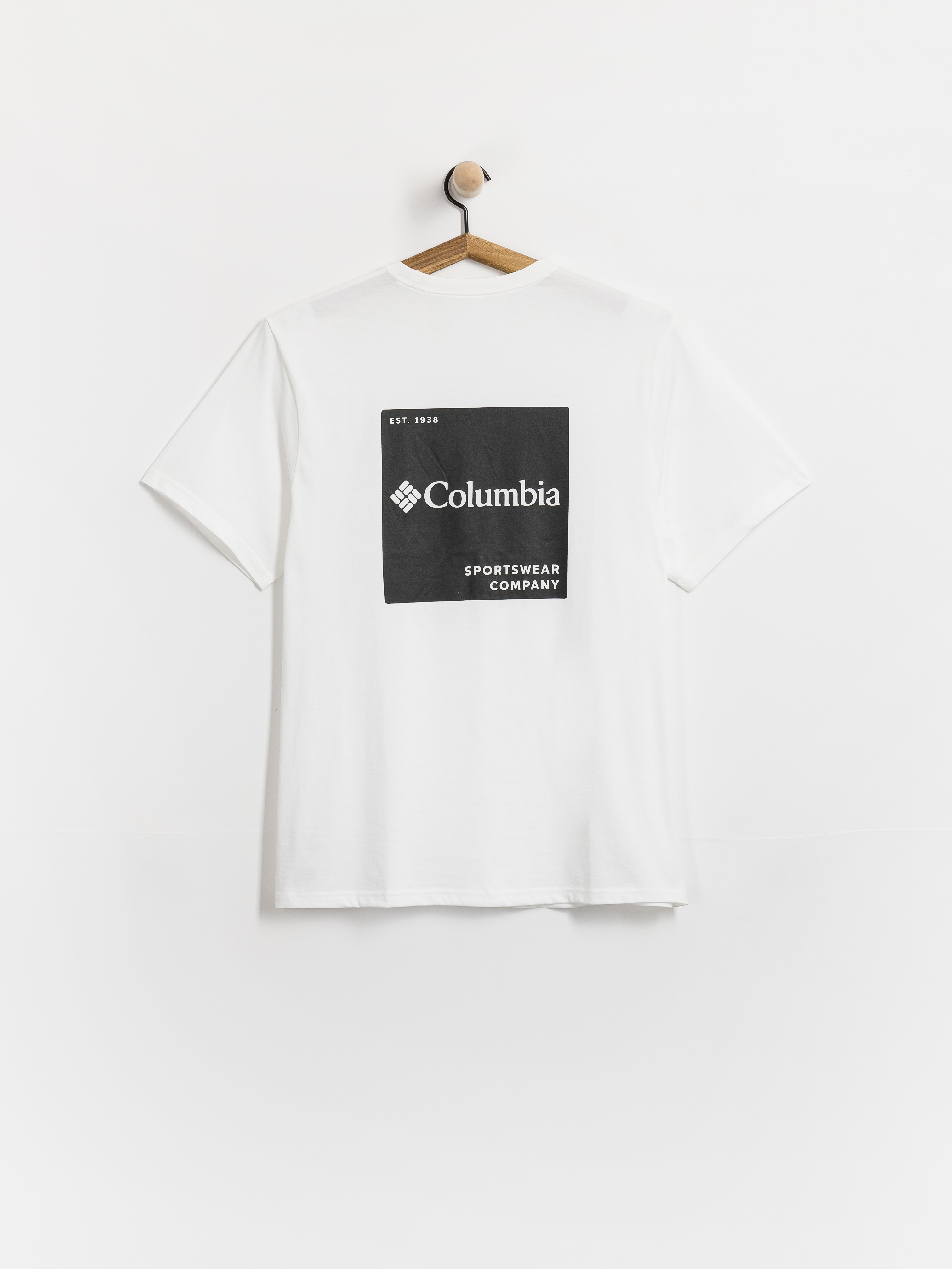 Tricou Columbia CSC Logo Back (white/boxy brand)