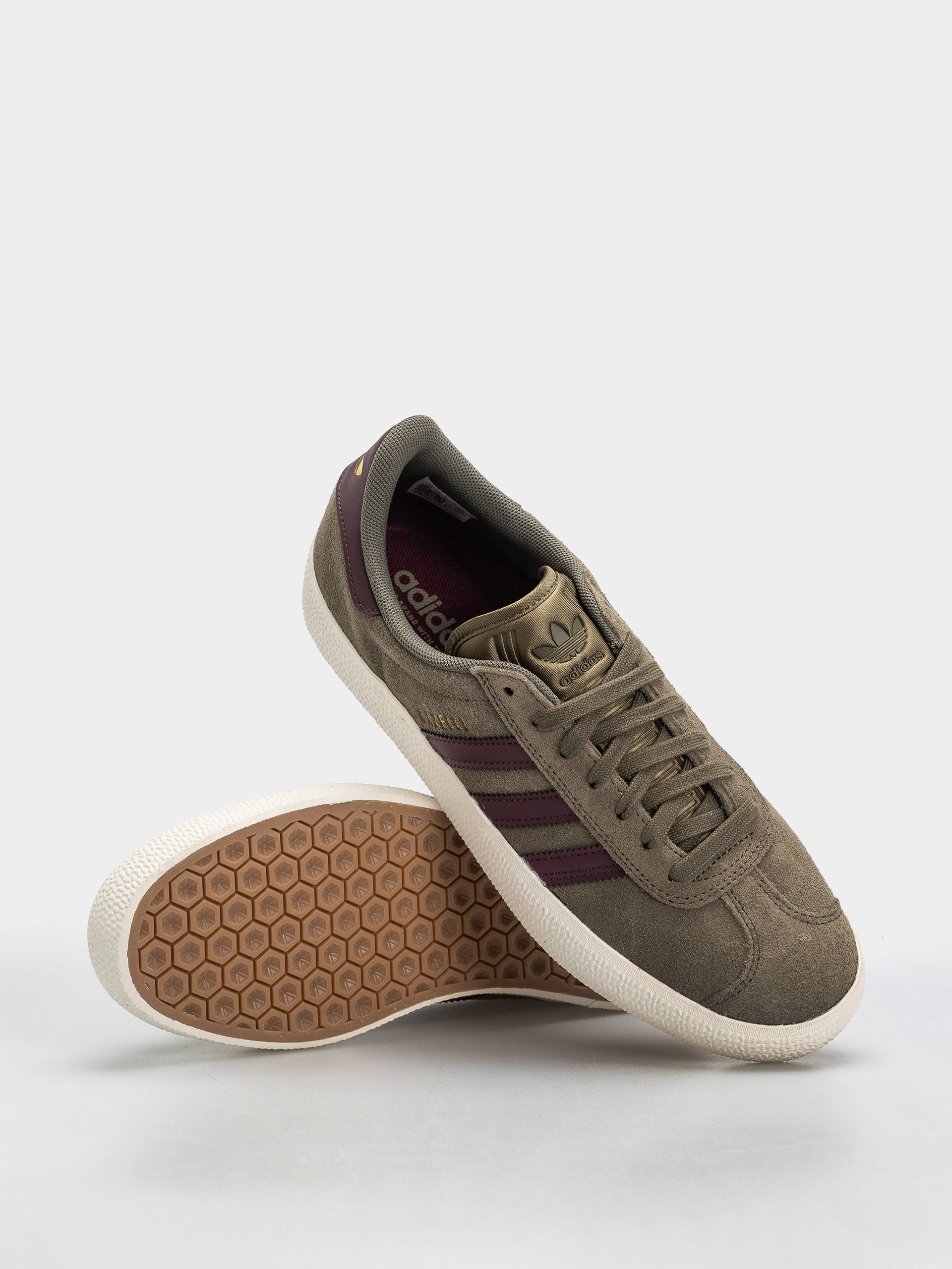 Pantofi adidas Gazelle Adv (olistr/maroon/cwhite)