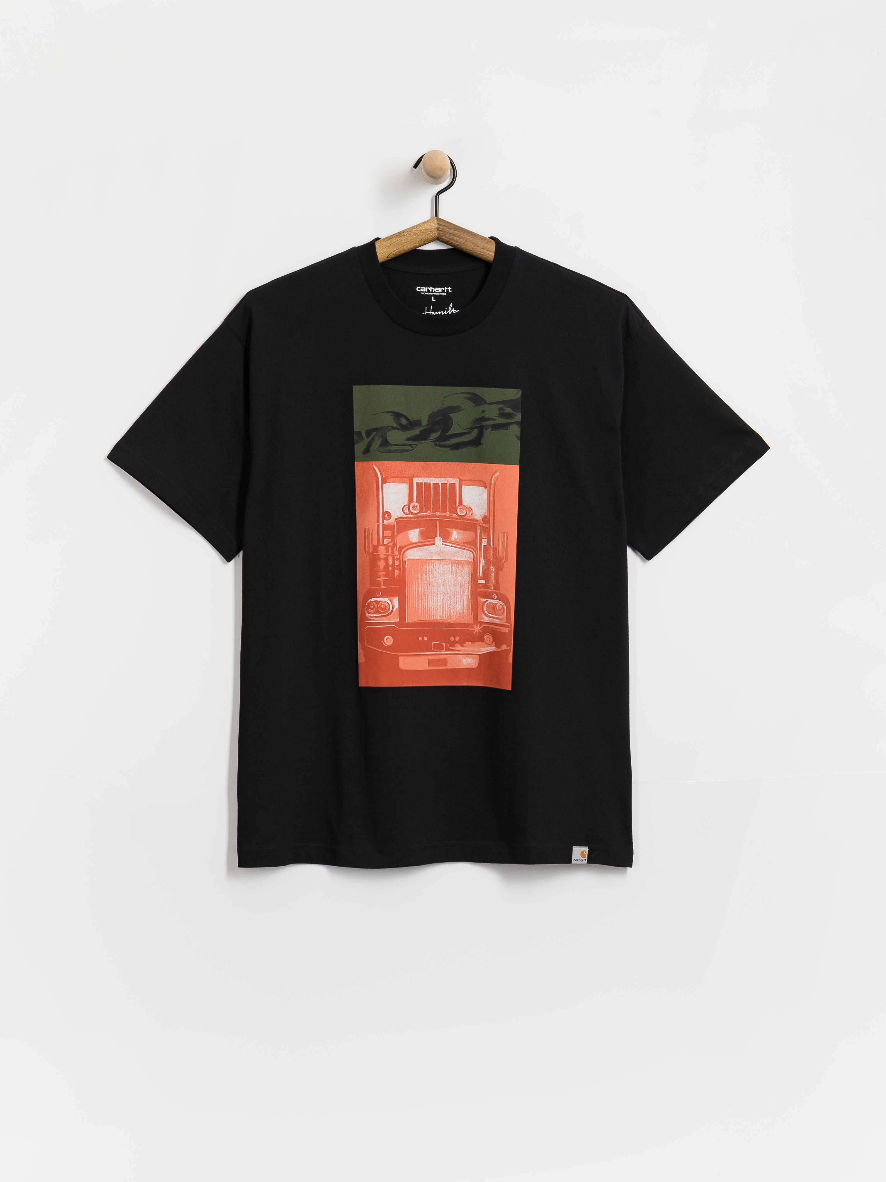 Tricou Carhartt WIP Sean Hamilton 01 (black)