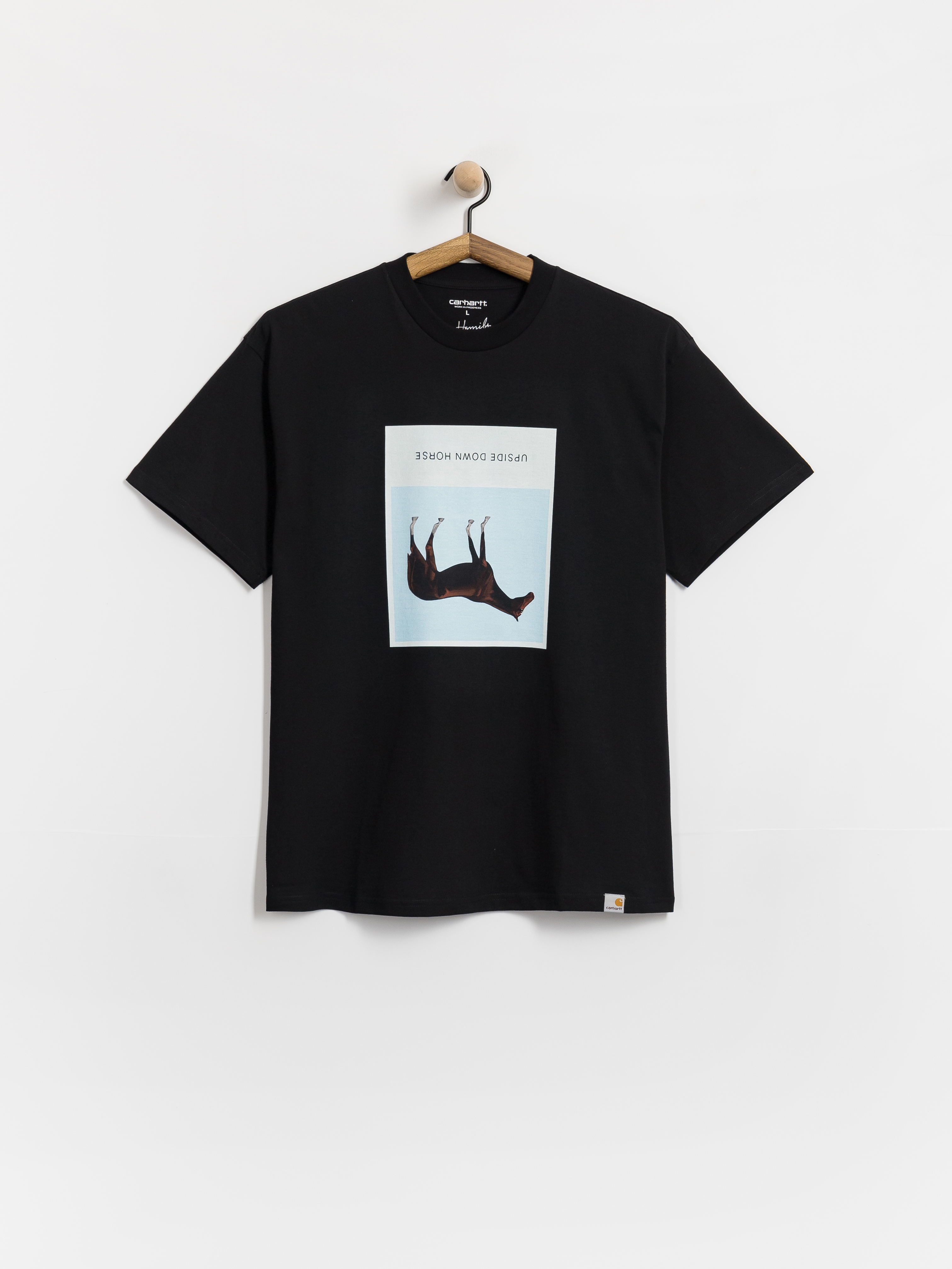 Tricou Carhartt WIP Sean Hamilton 02 (black)