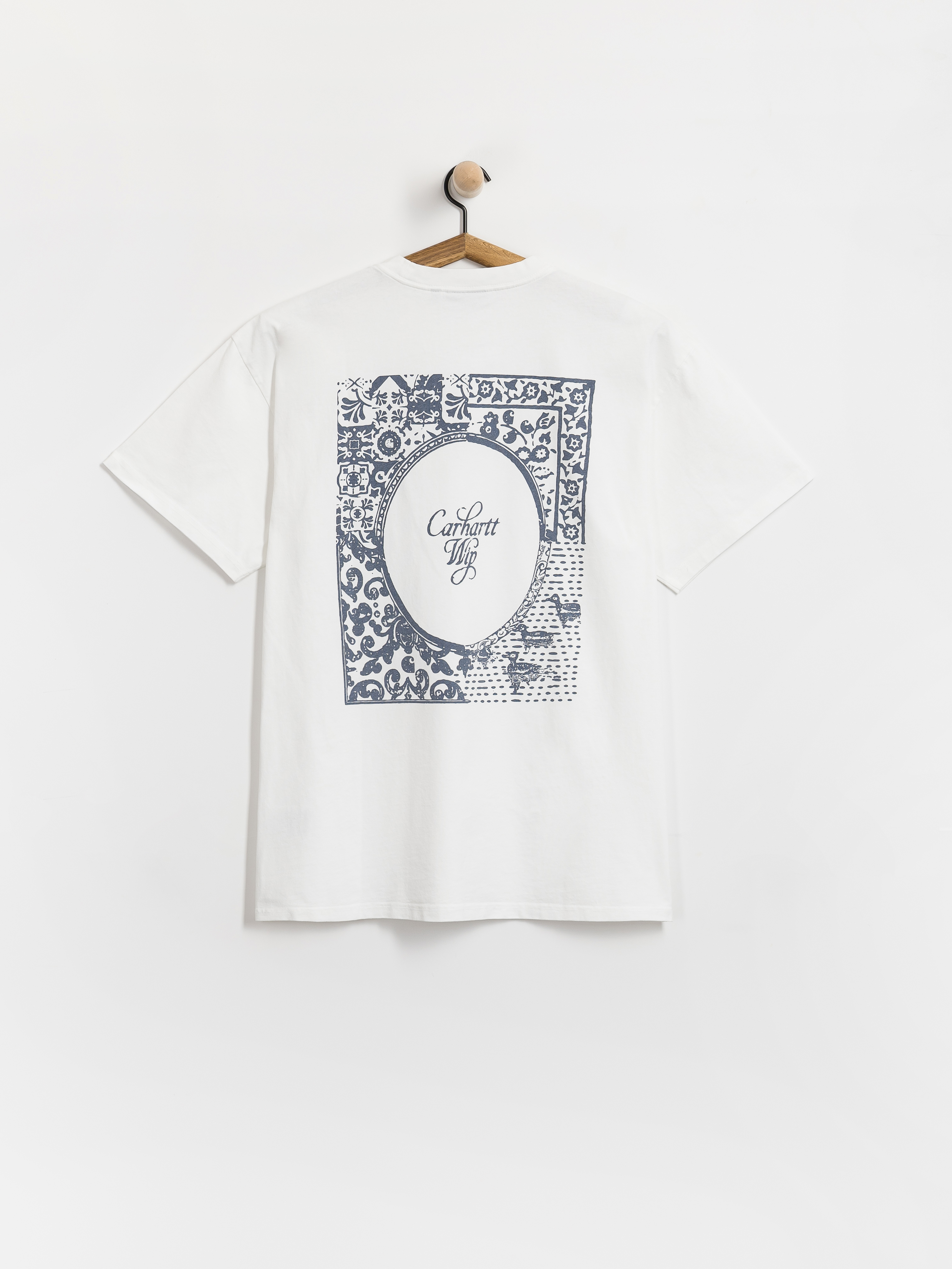 Tricou Carhartt WIP Vestige (white)
