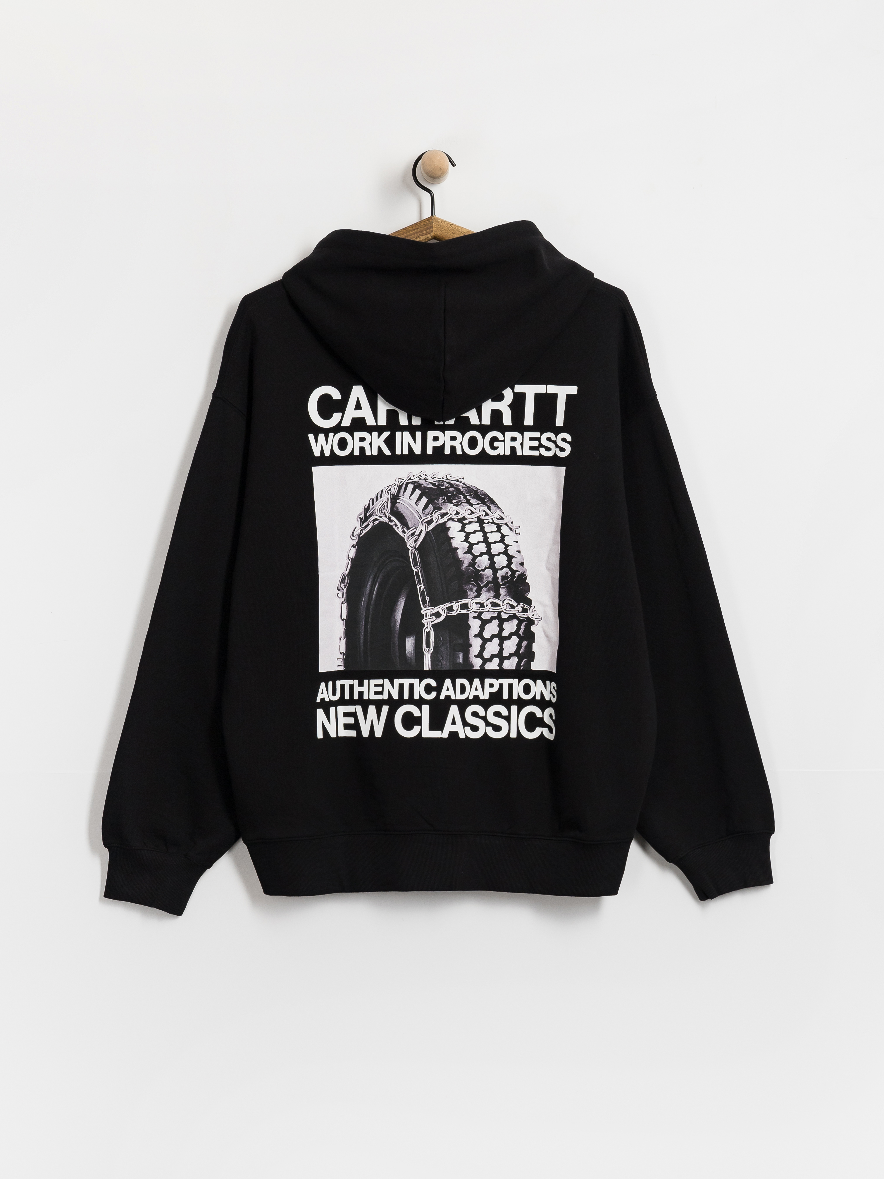 Hanorac cu glugă Carhartt WIP Sean Hamilton HD (black)