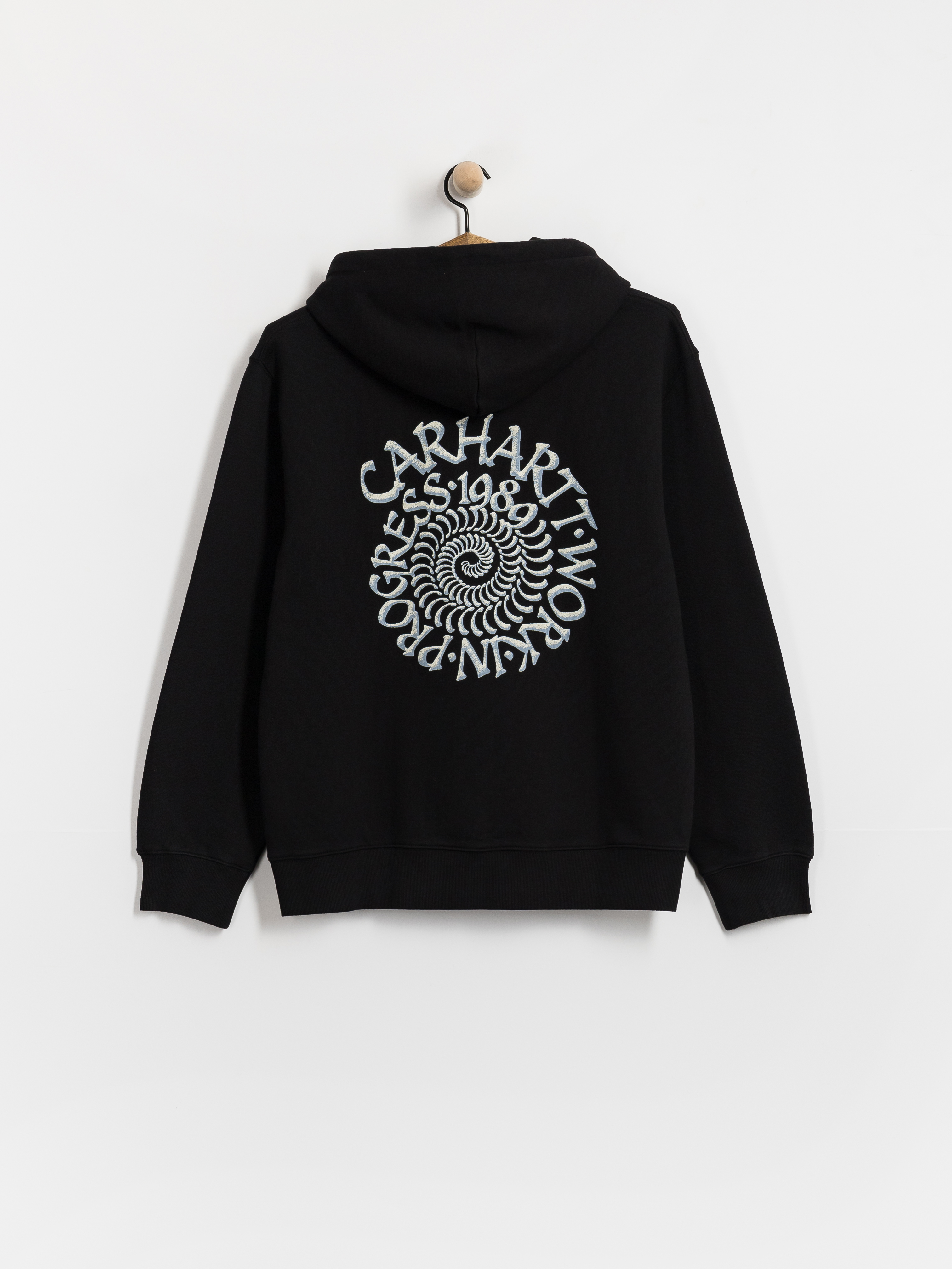 Hanorac cu glugă Carhartt WIP Spiral HD (black)