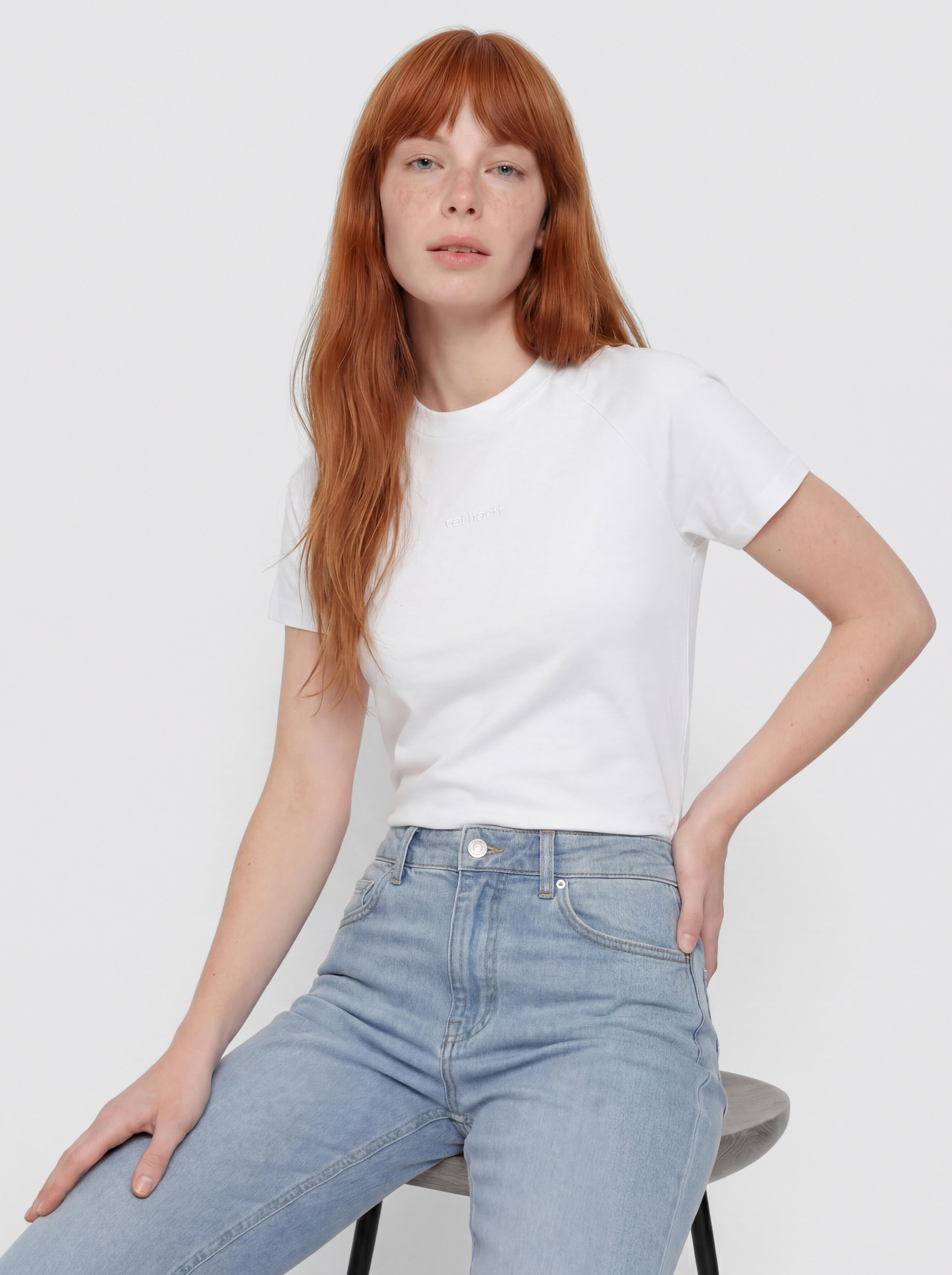 Tricou Carhartt WIP Roy Wmn (white)