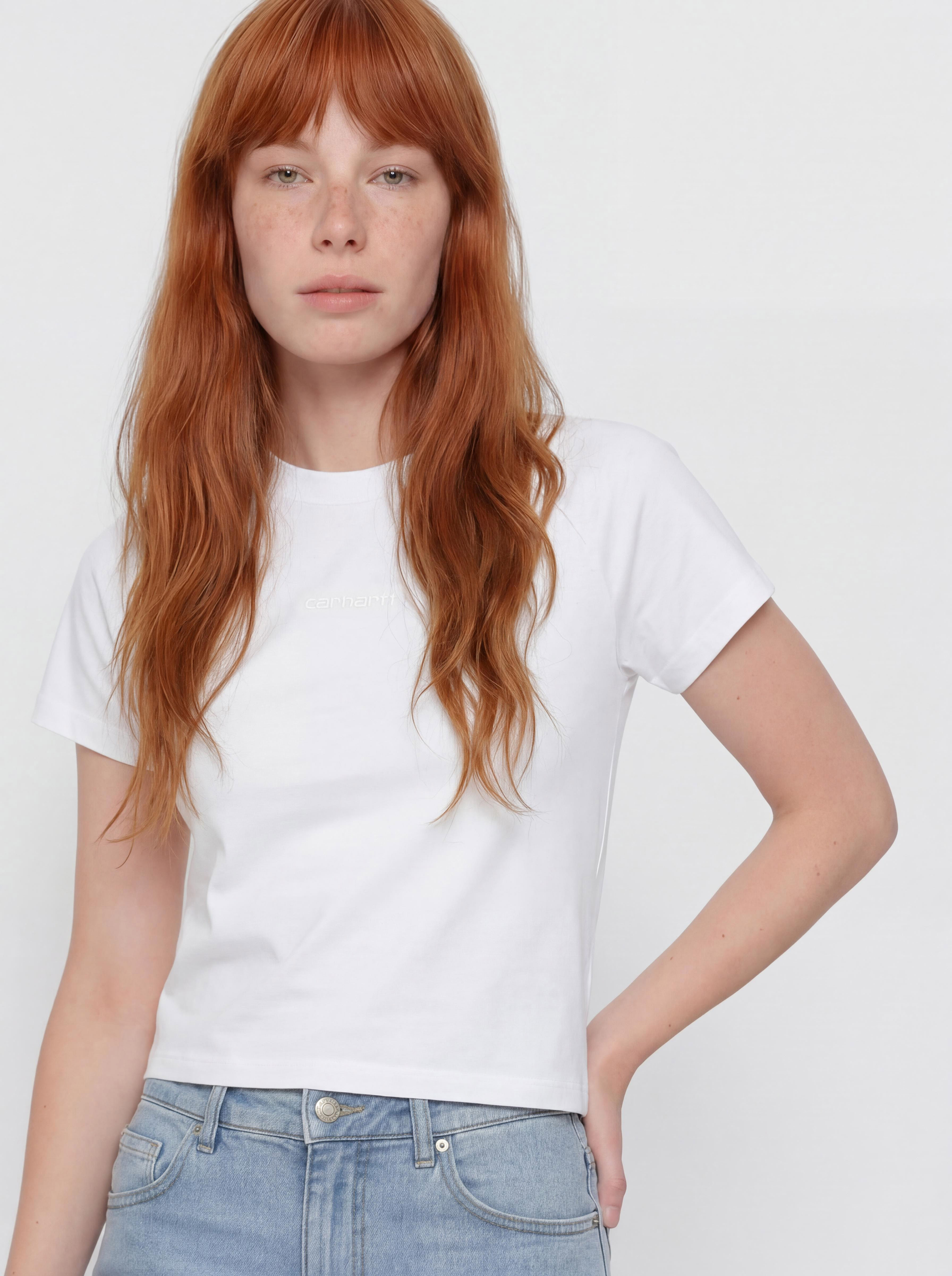 Tricou Carhartt WIP Roy Wmn (white)