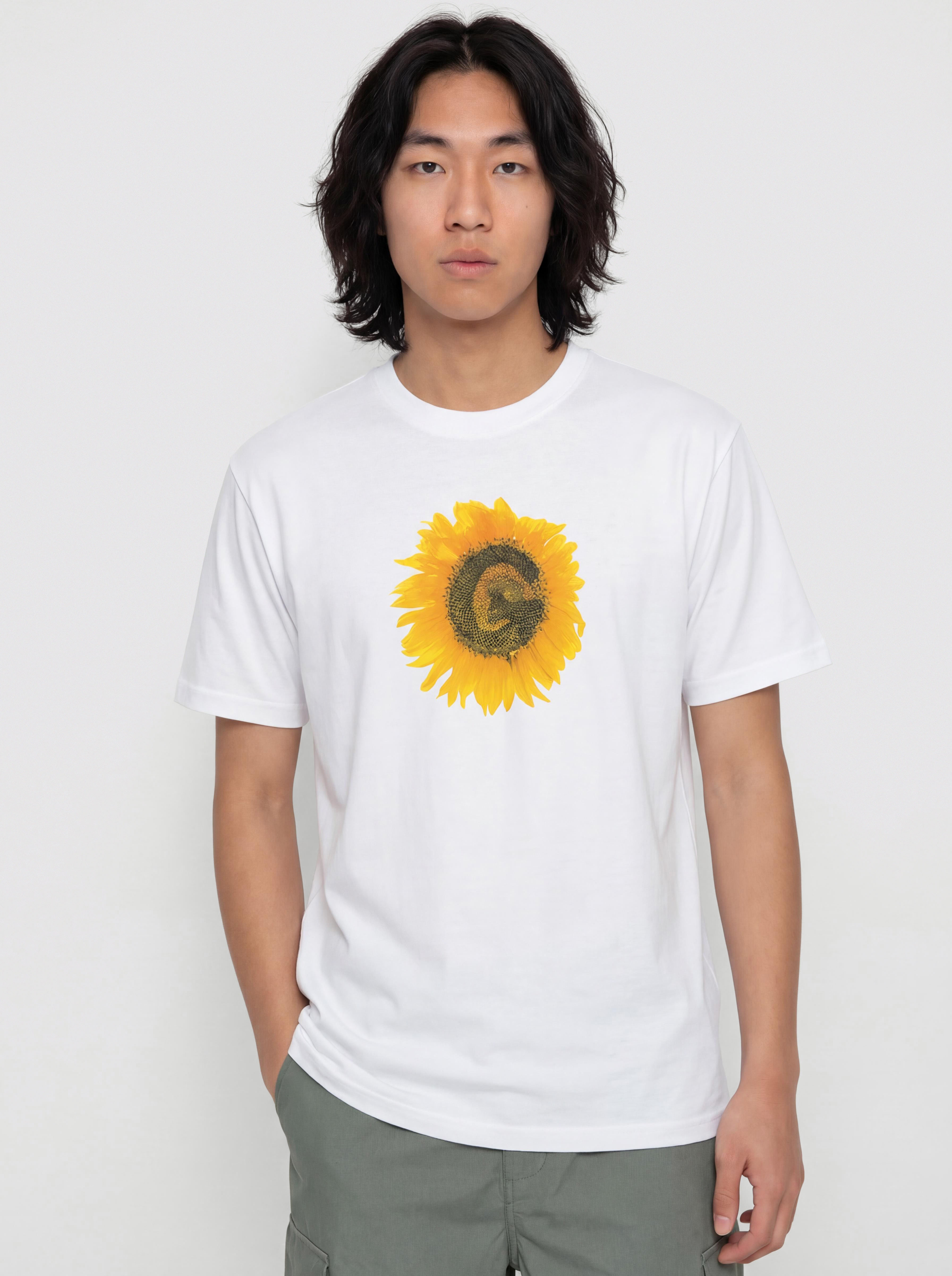 Tricou Gramicci G-Flower (white)