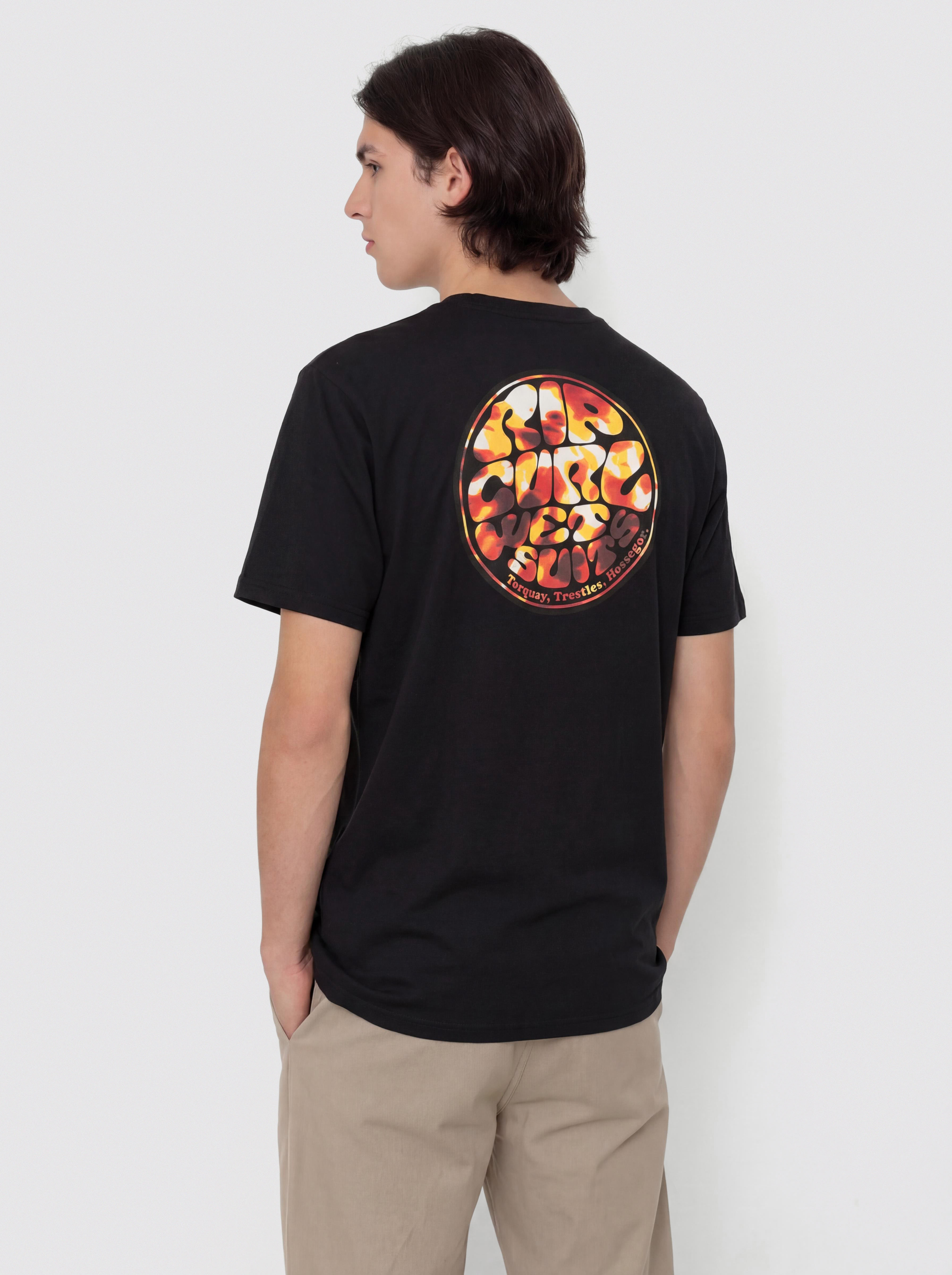 Tricou Rip Curl Wettie Passage Icon (black)