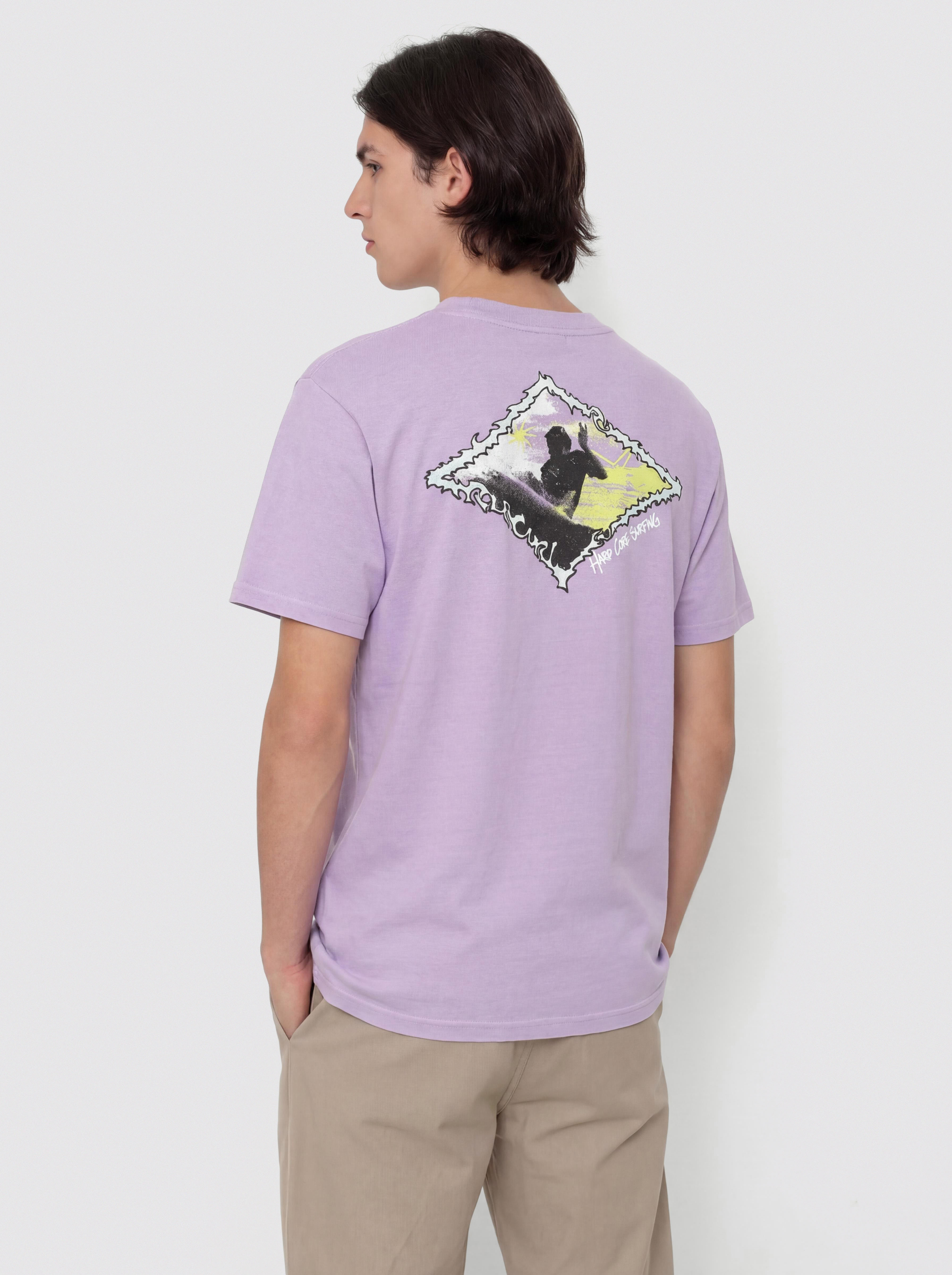 Tricou Rip Curl Raw Energy Thrash (iced lavender)