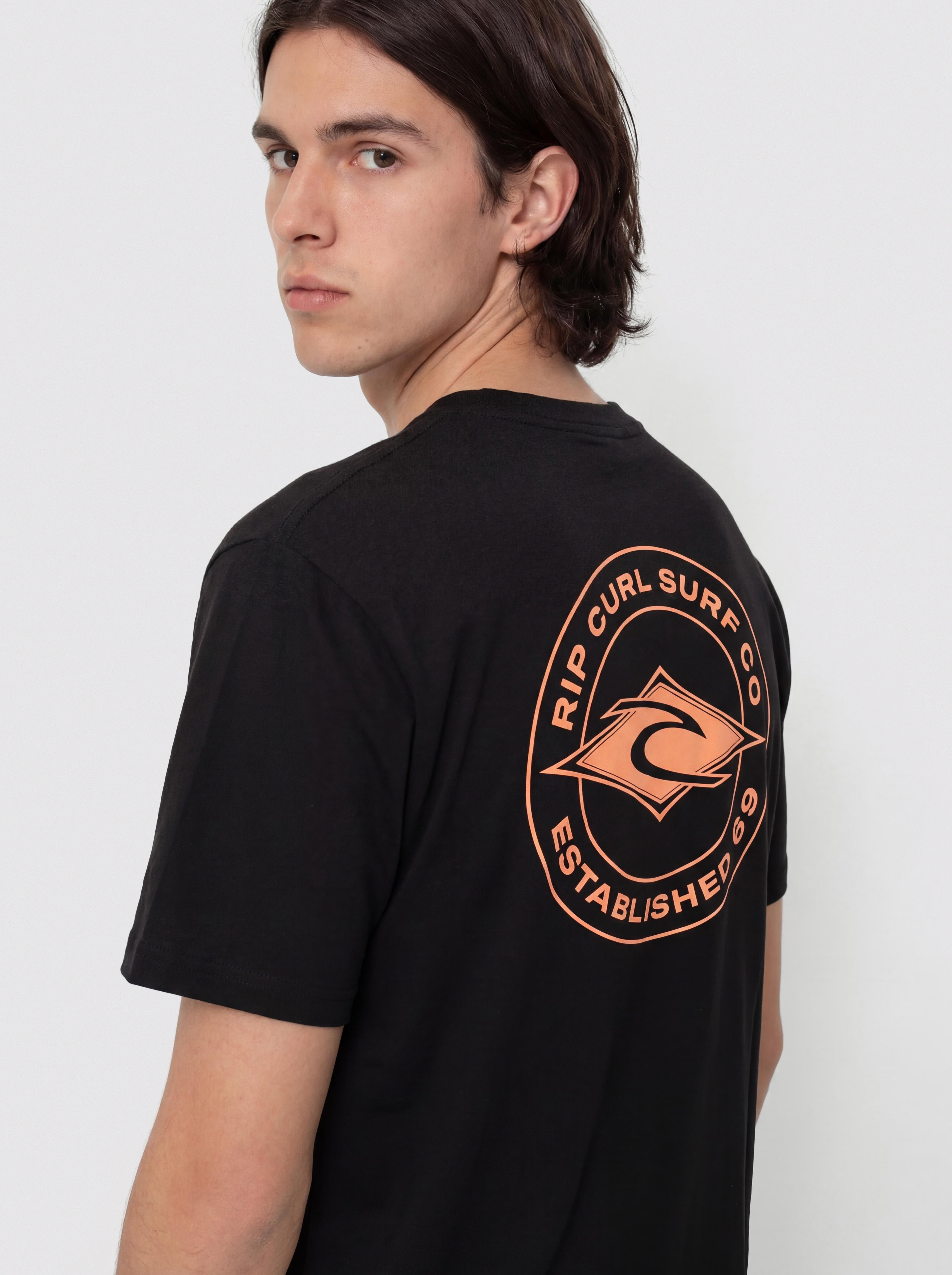 Tricou Rip Curl Staple (black)