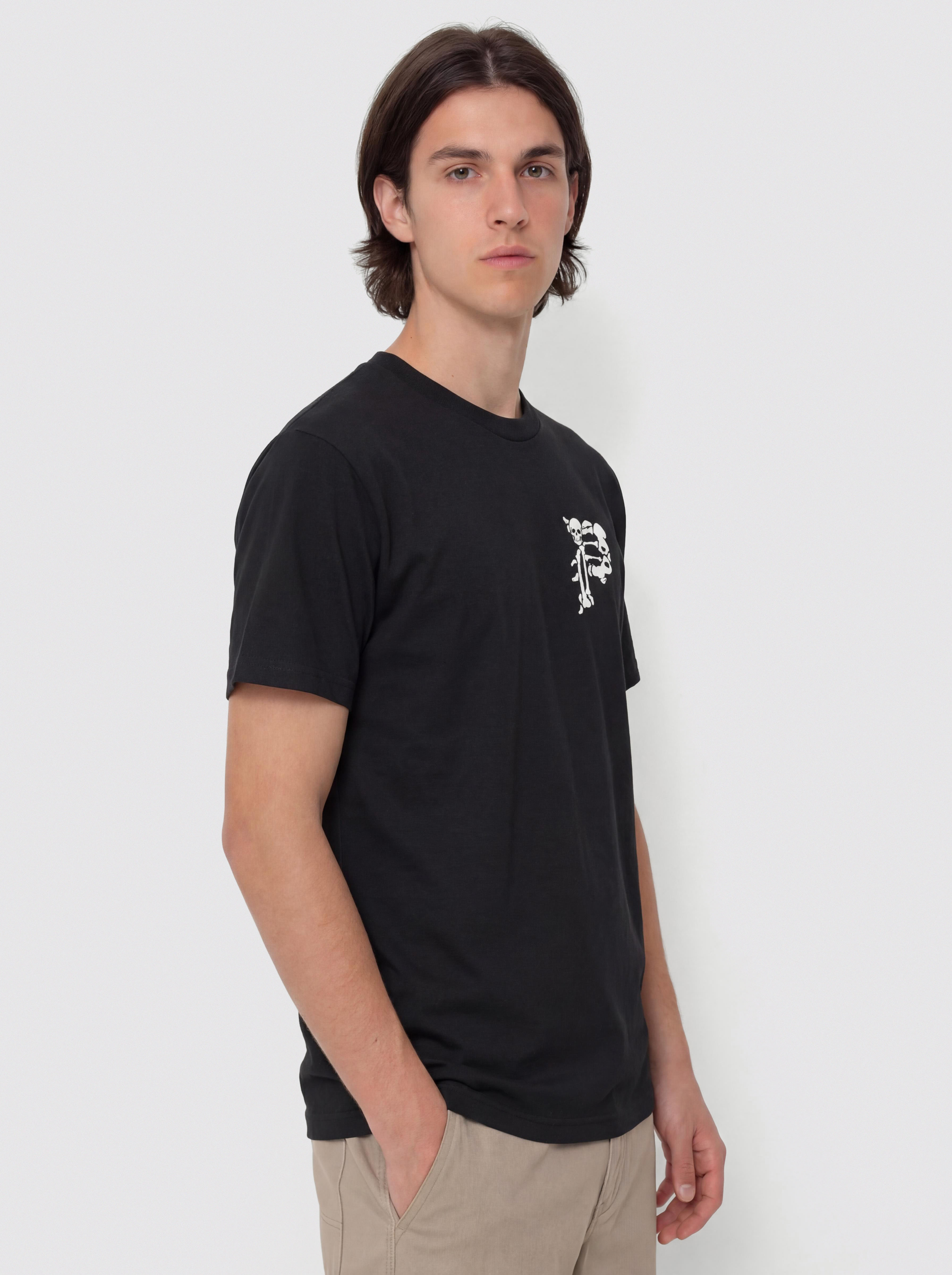 Tricou Primitive Dirty P Bones (black)