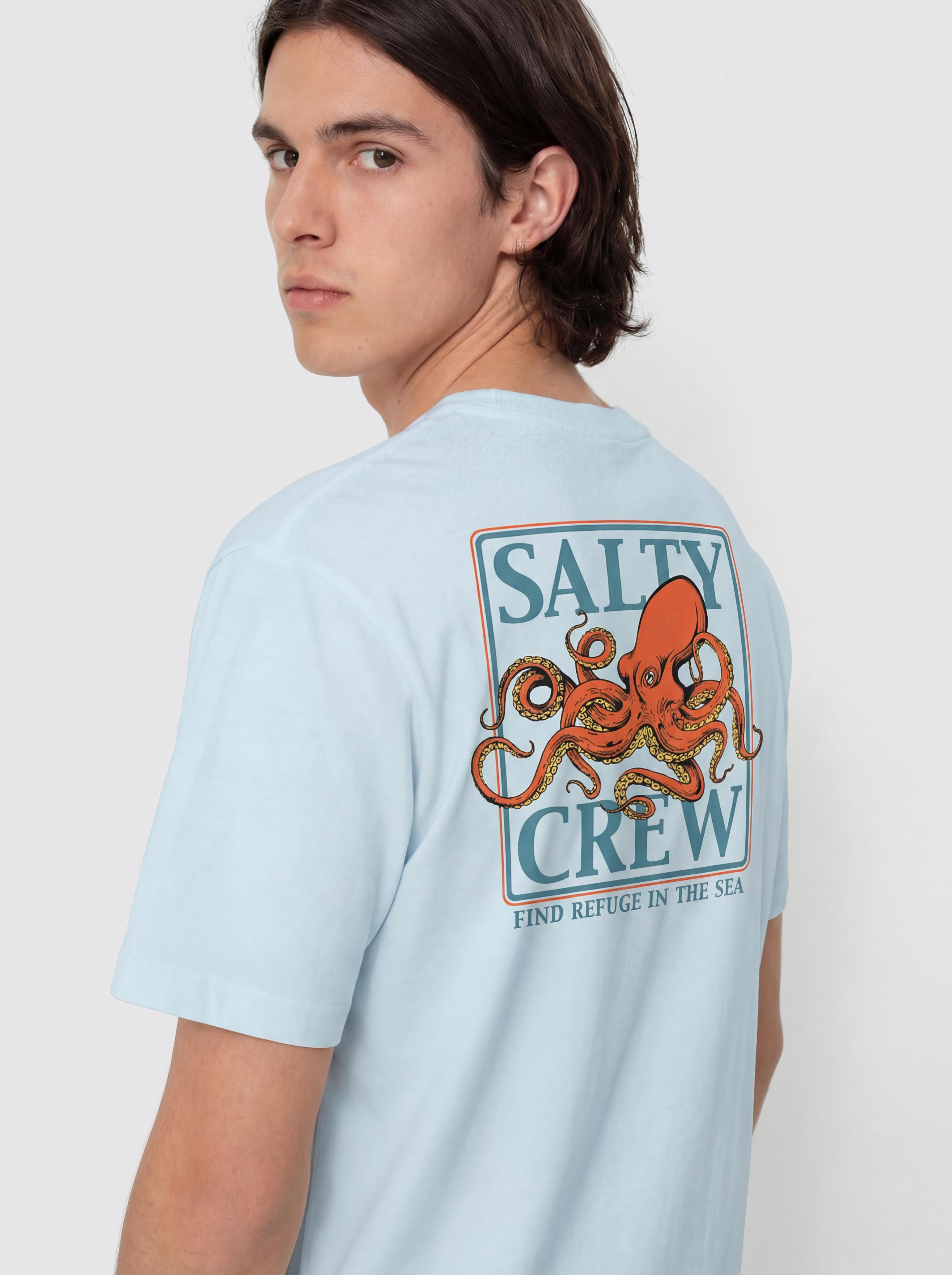 Tricou Salty Crew Ink Slinger Standard (blue fog)