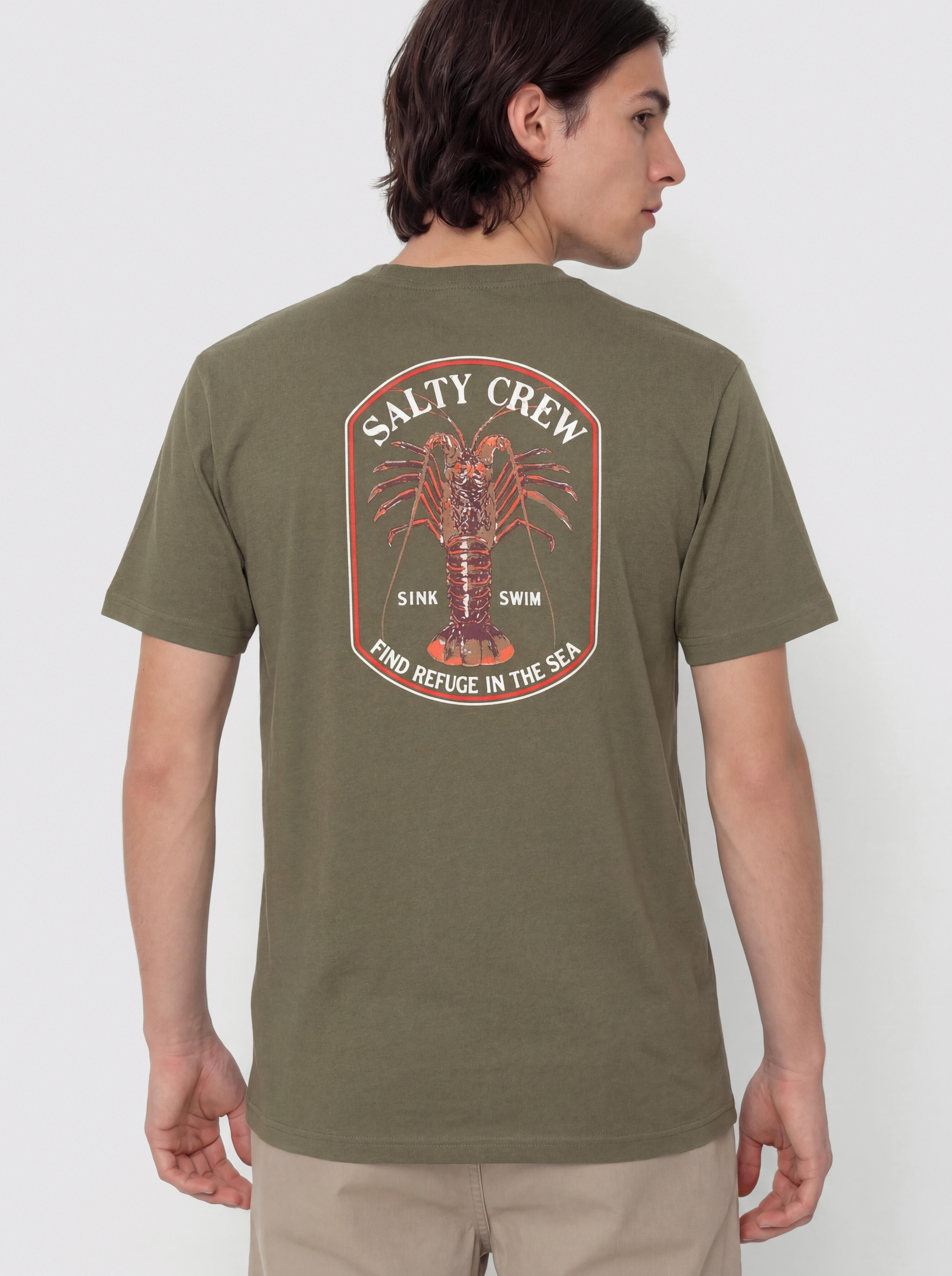 Tricou Salty Crew Spiny Standard (dusty olive)