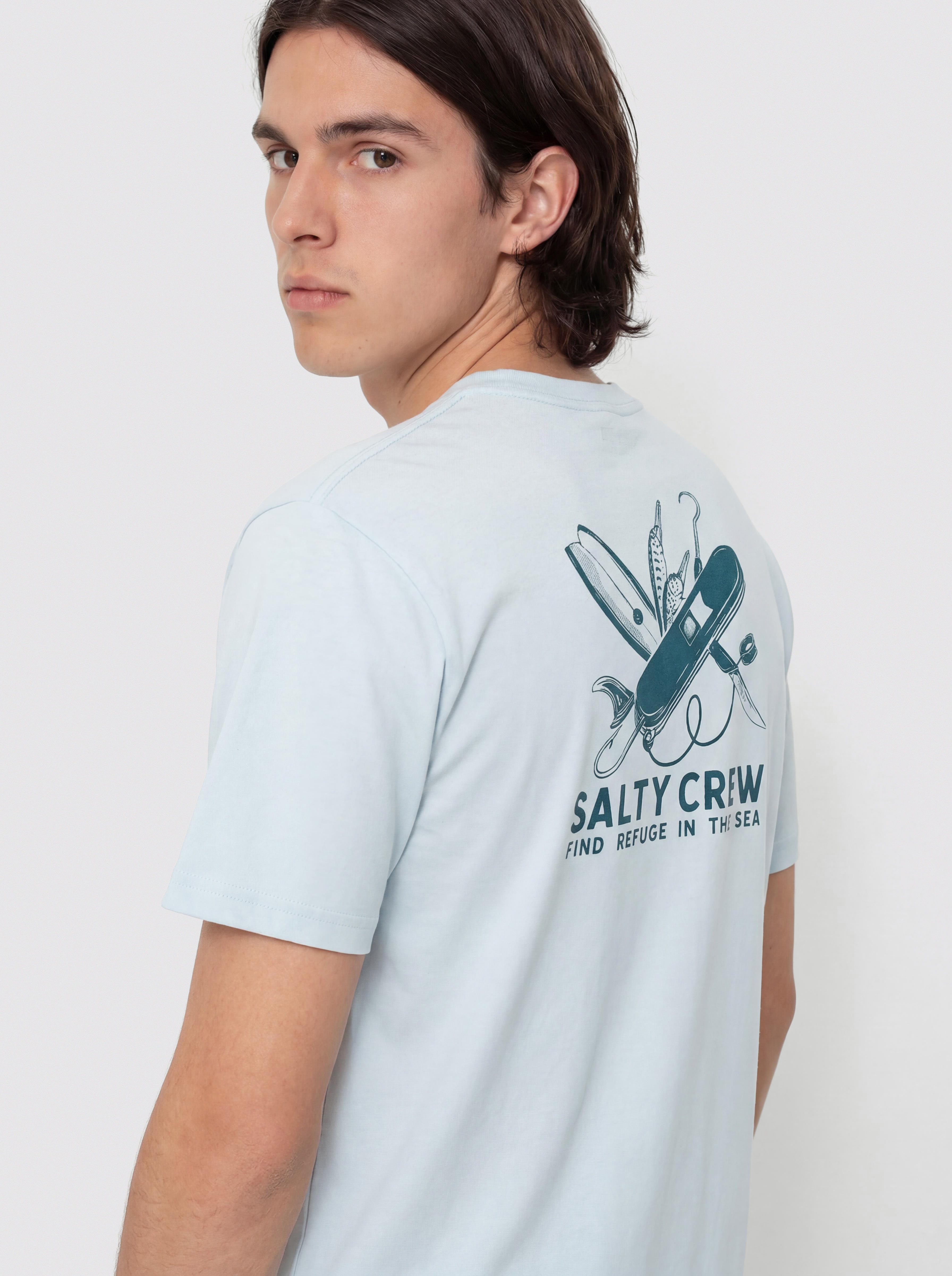 Tricou Salty Crew Pocket Knife Vintage