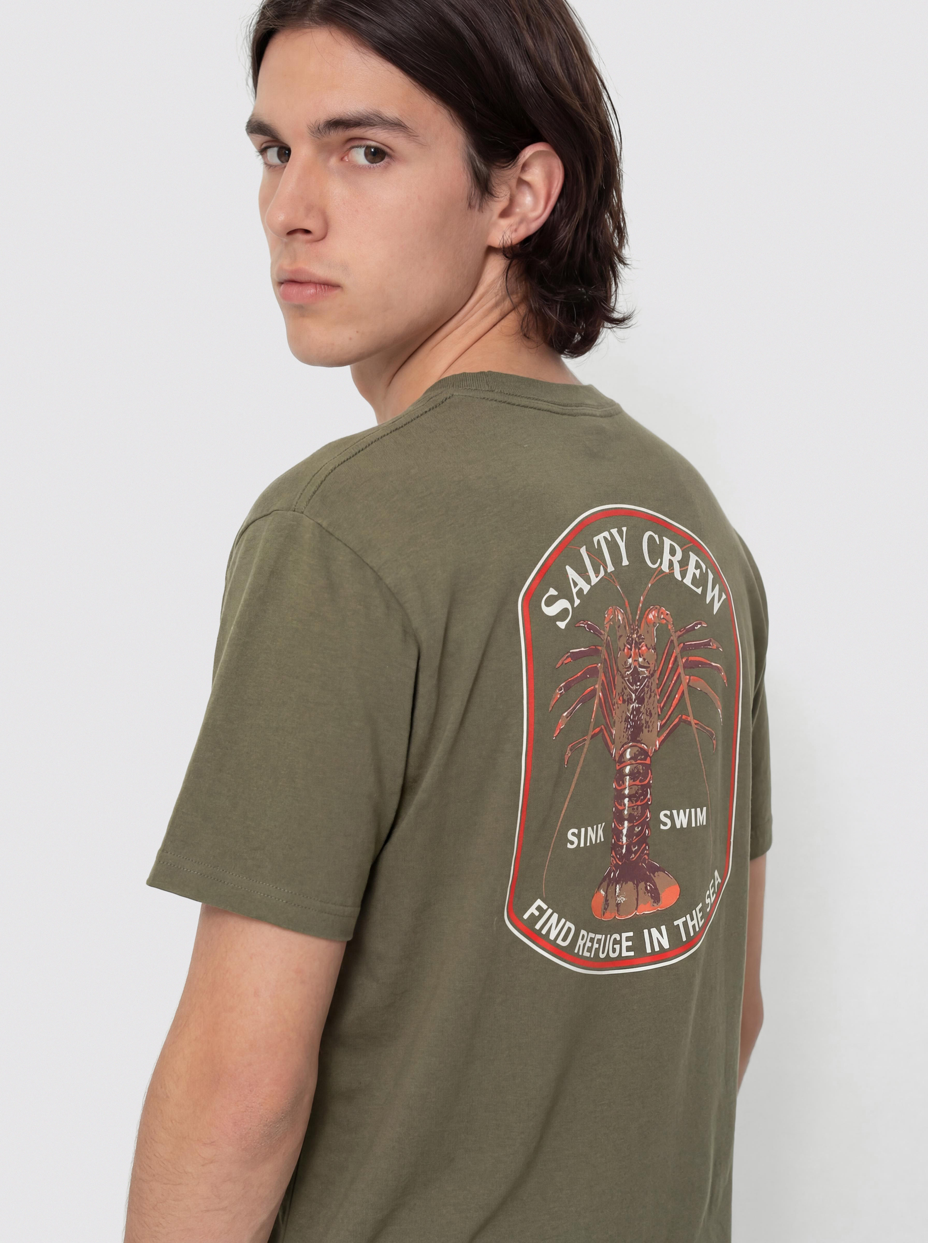 Tricou Salty Crew Spiny Standard (dusty olive)