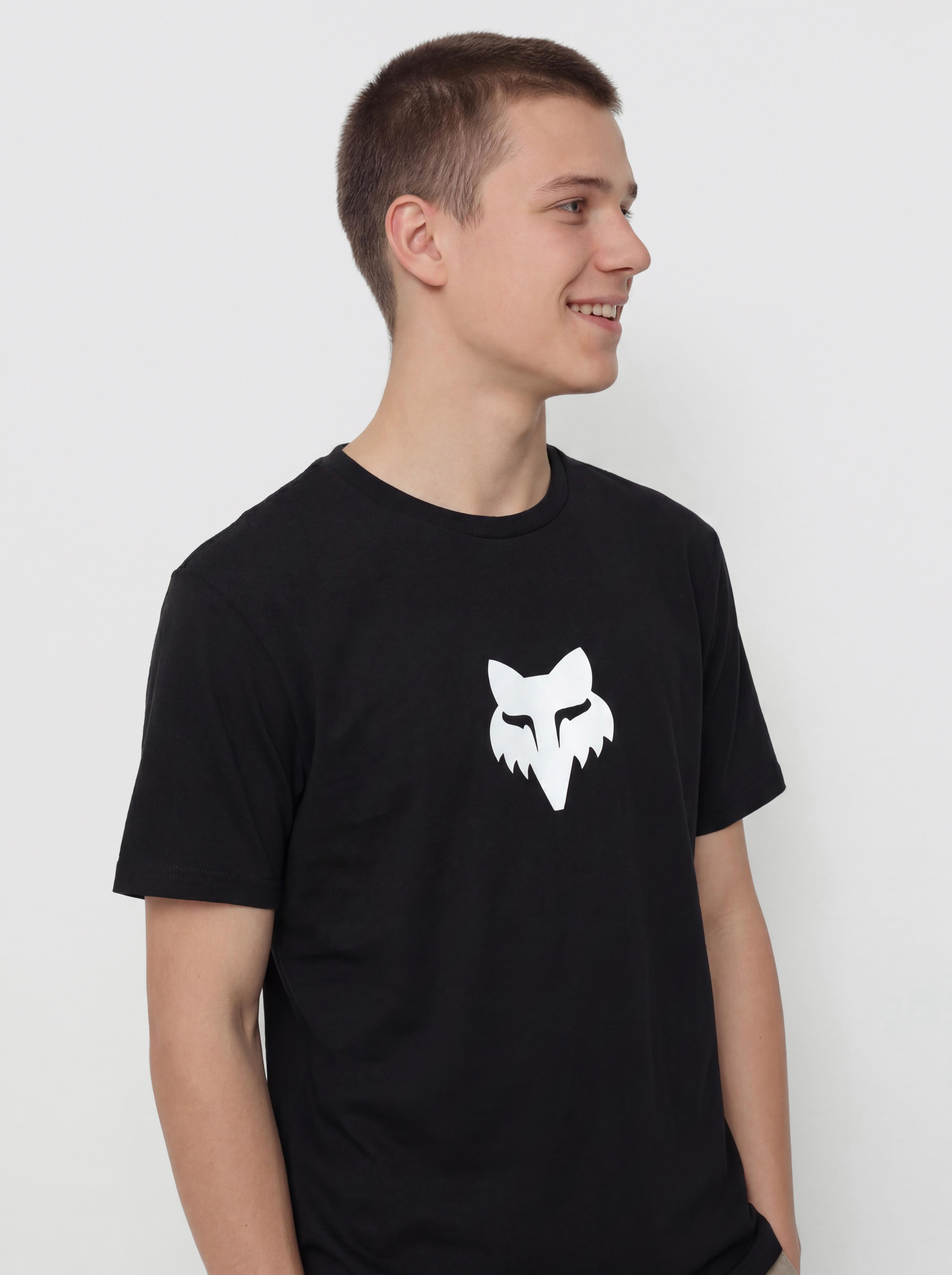 Tricou Fox Head (black)