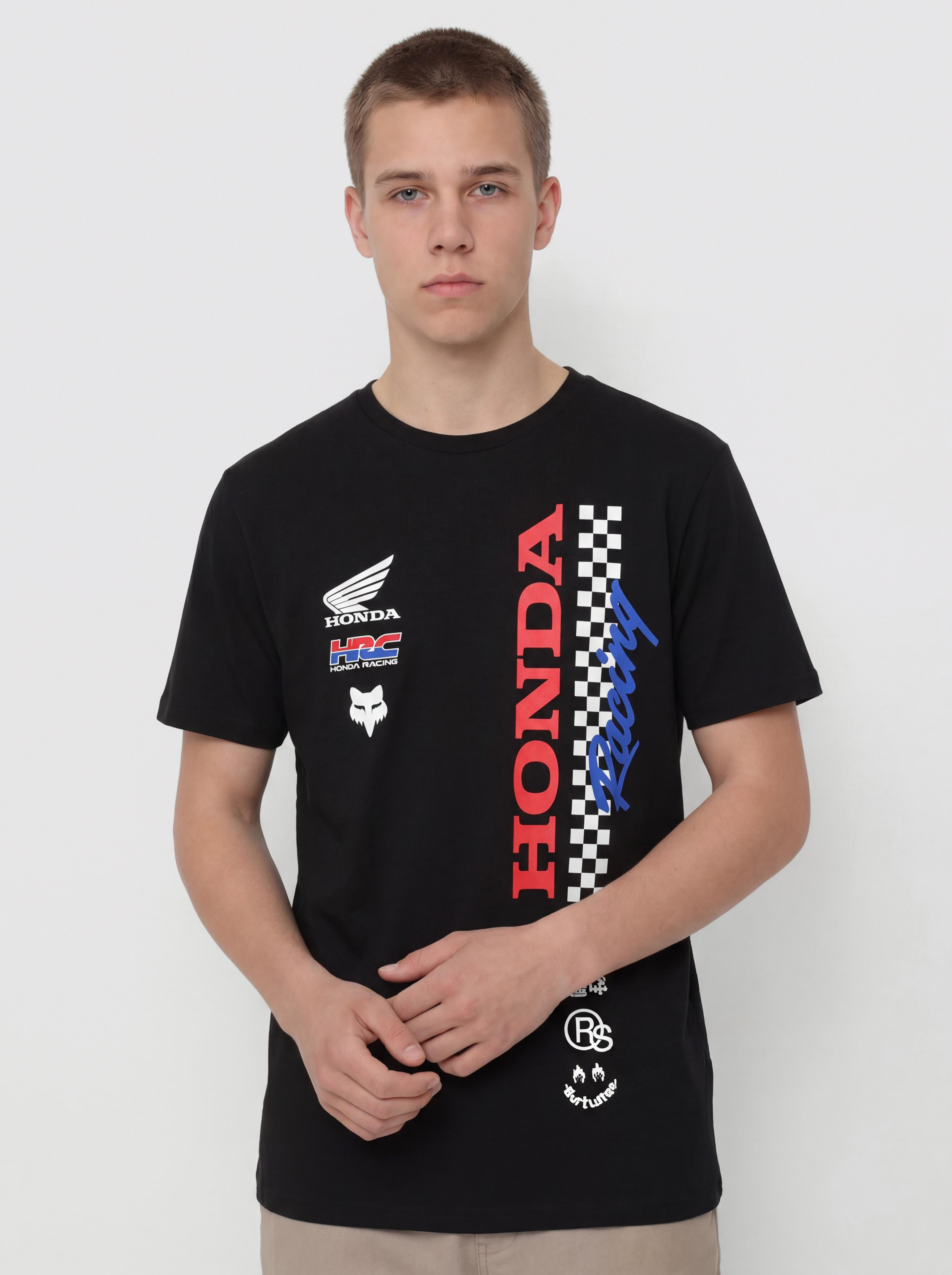 Tricou Fox Honda (black)