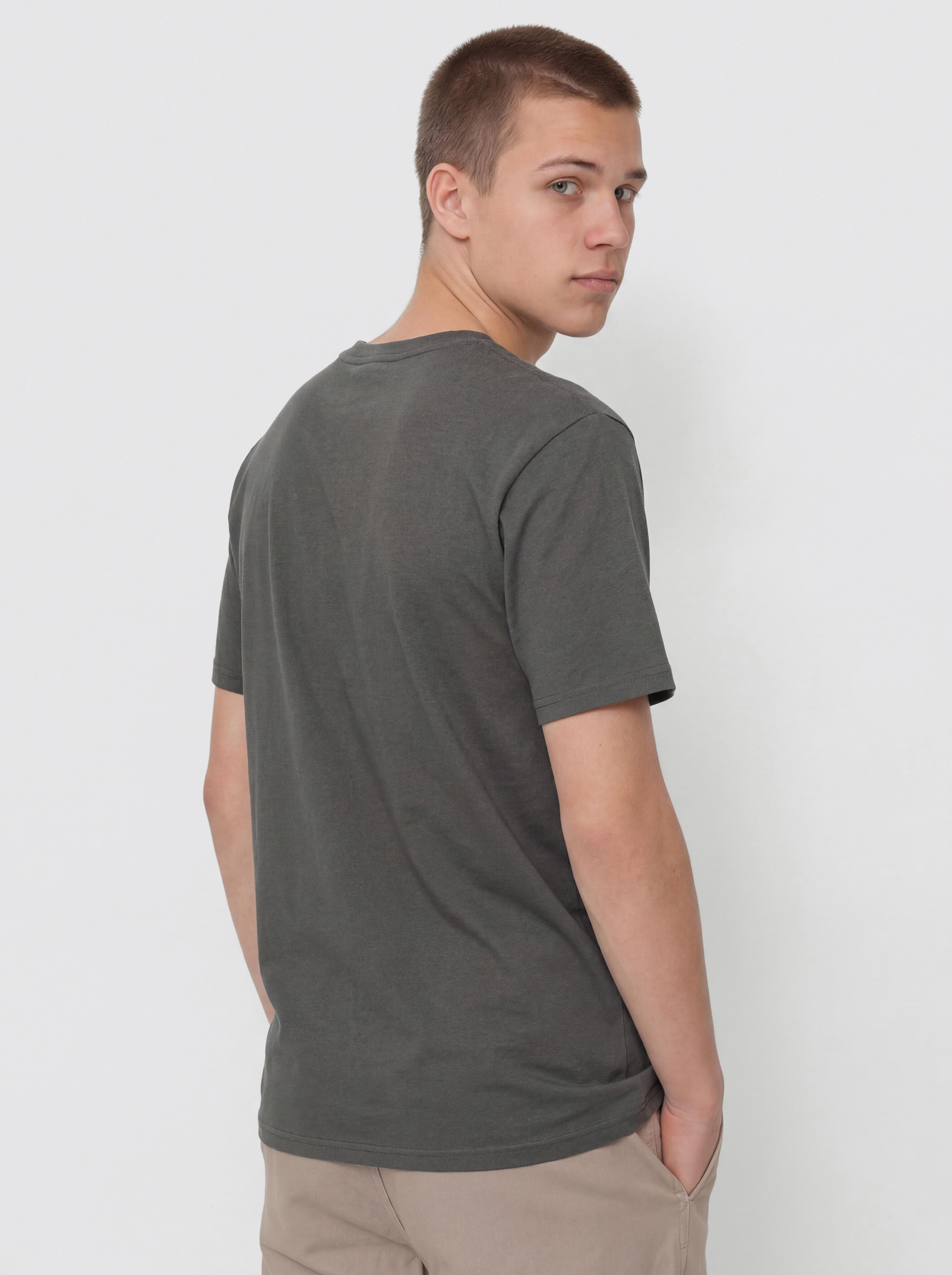 Tricou Fox Heritage (dark shadow)