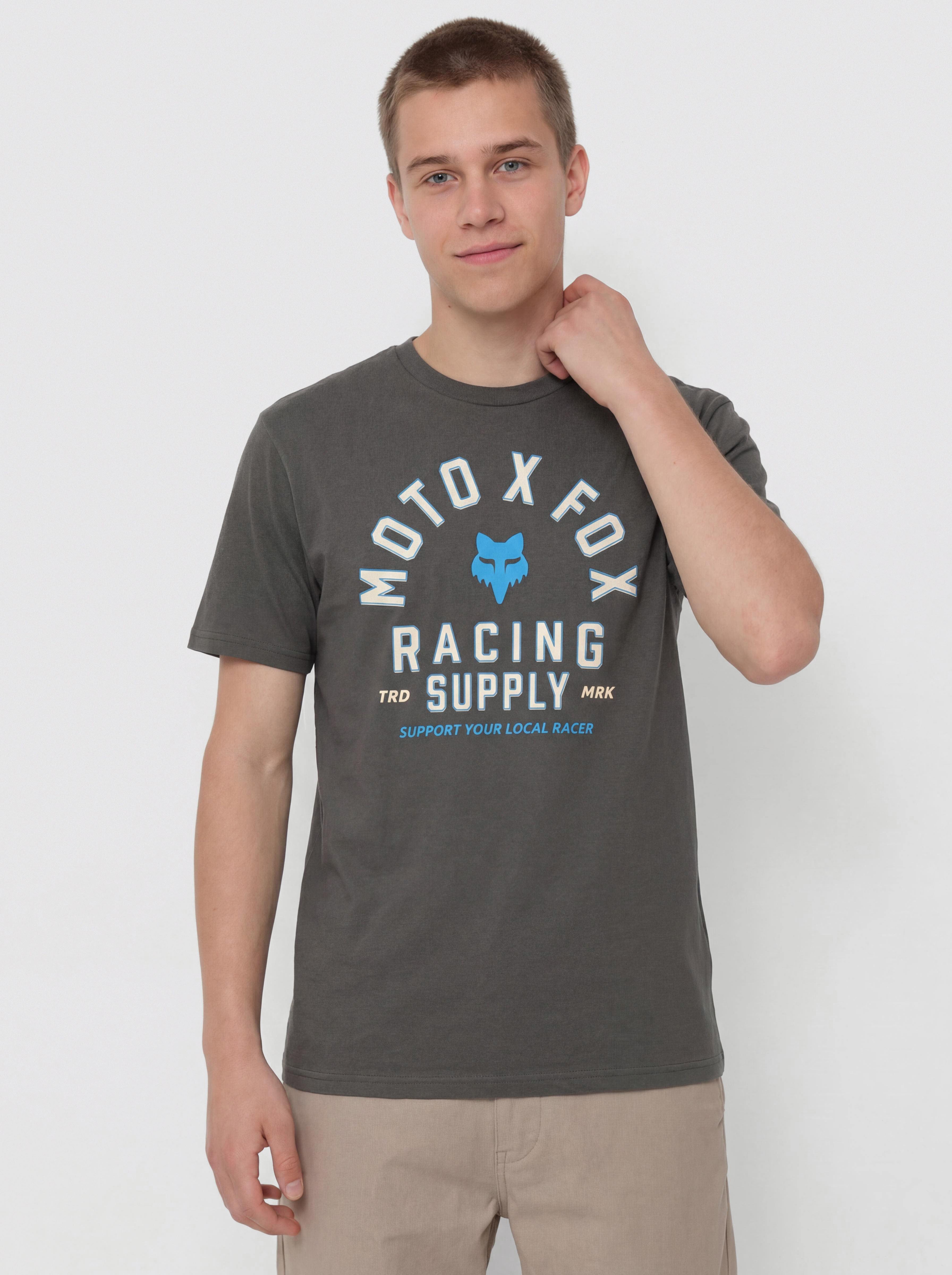 Tricou Fox Local Racer (dark shadow)