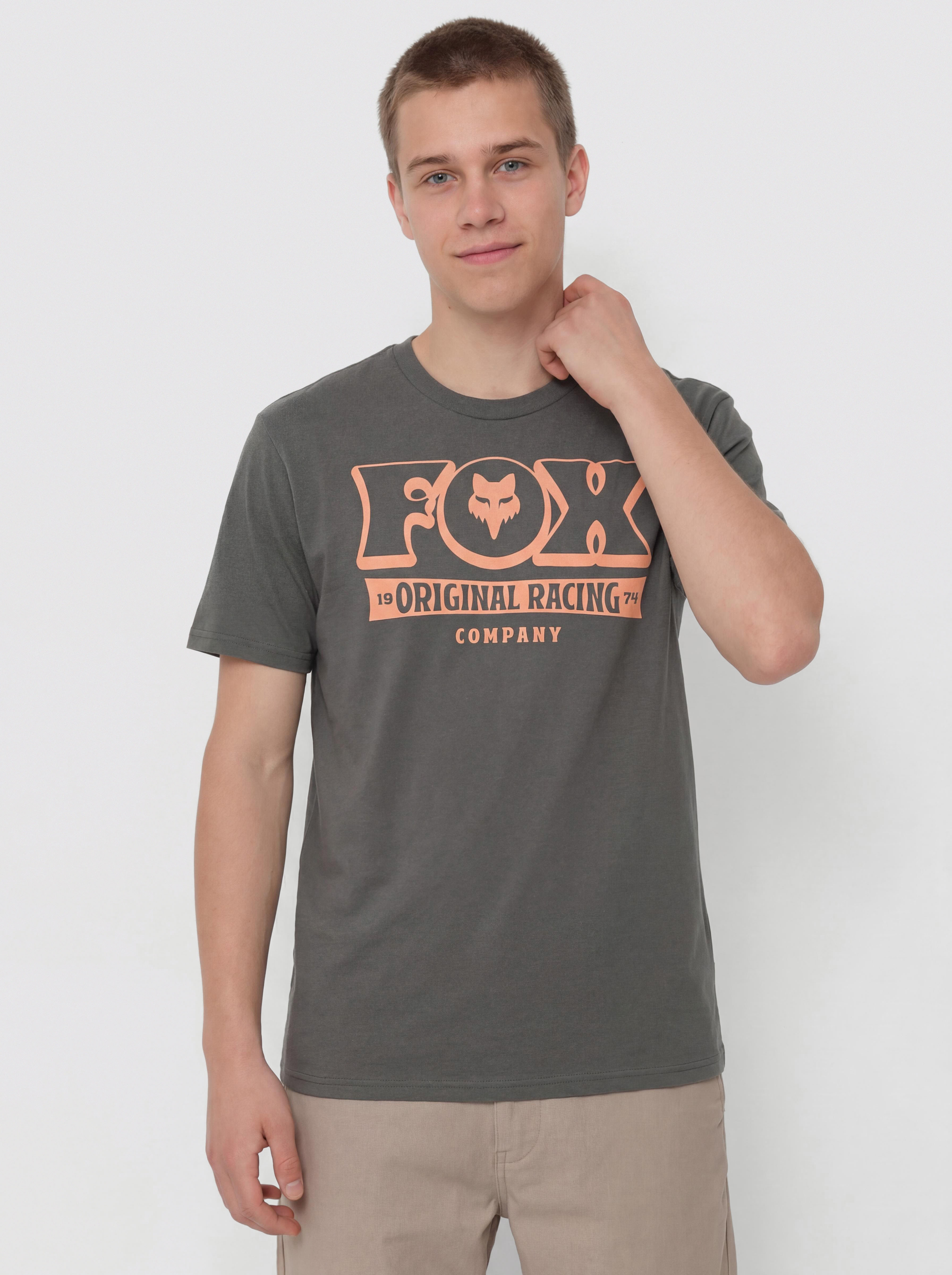 Tricou Fox Banner (dark shadow)