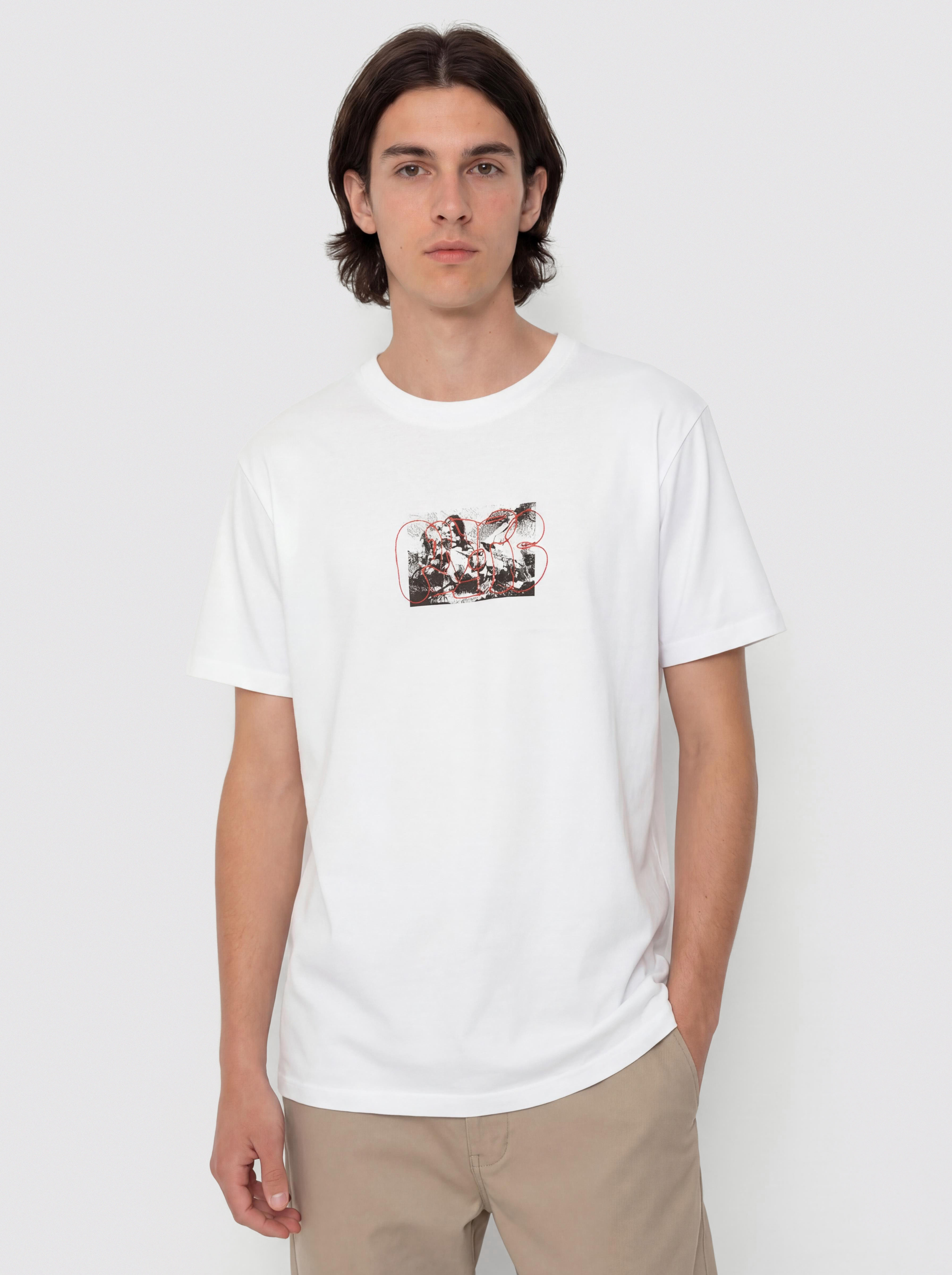 Tricou Poetic Collective Horses (white)