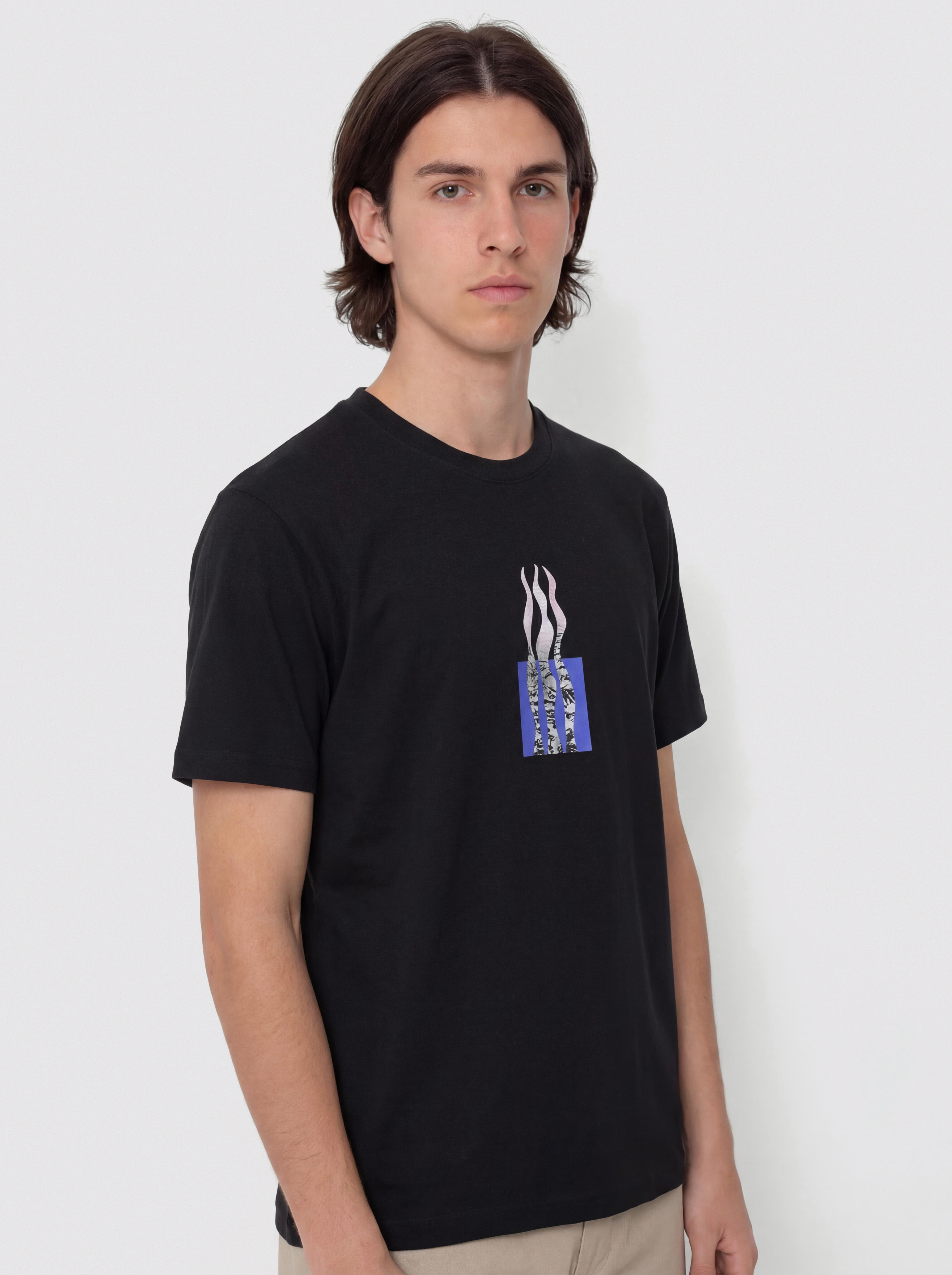 Tricou Poetic Collective Flames (black)