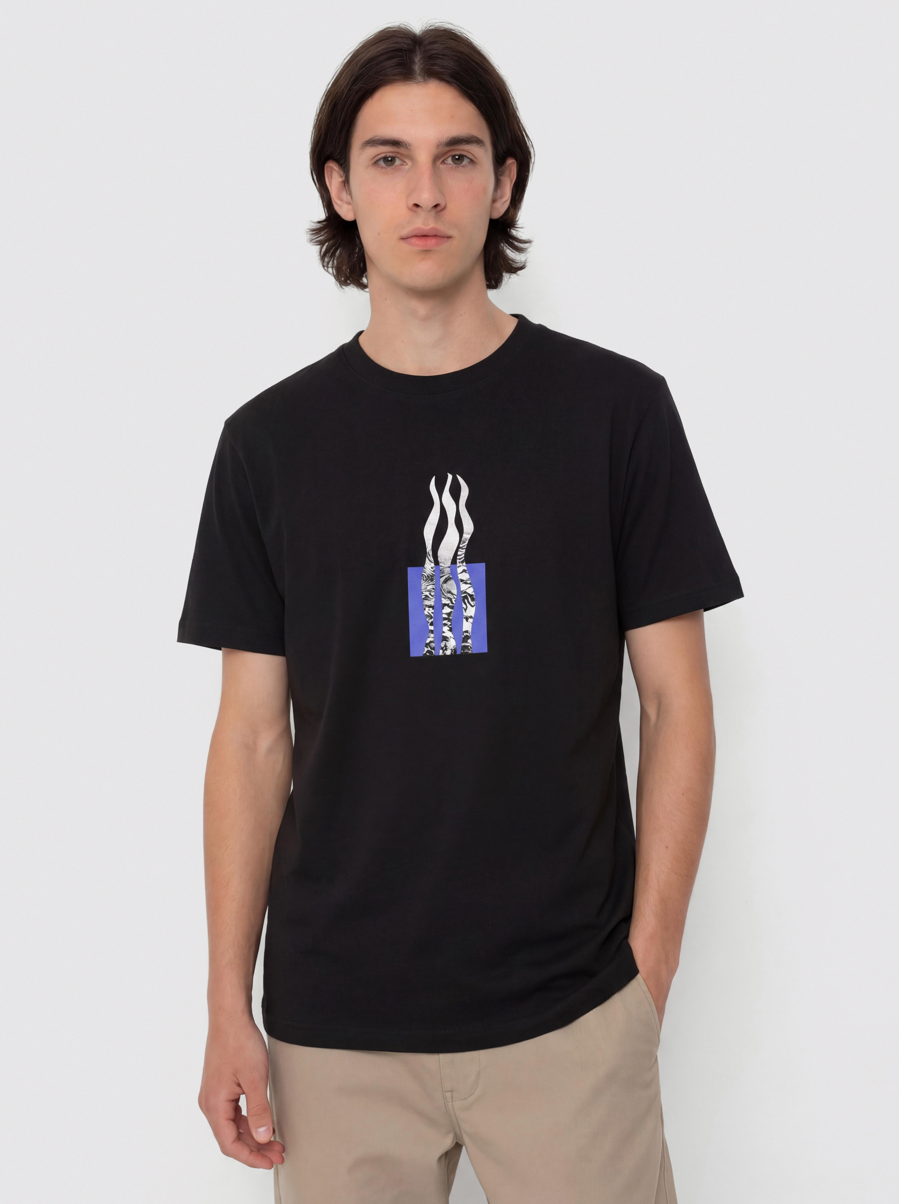 Tricou Poetic Collective Flames (black)