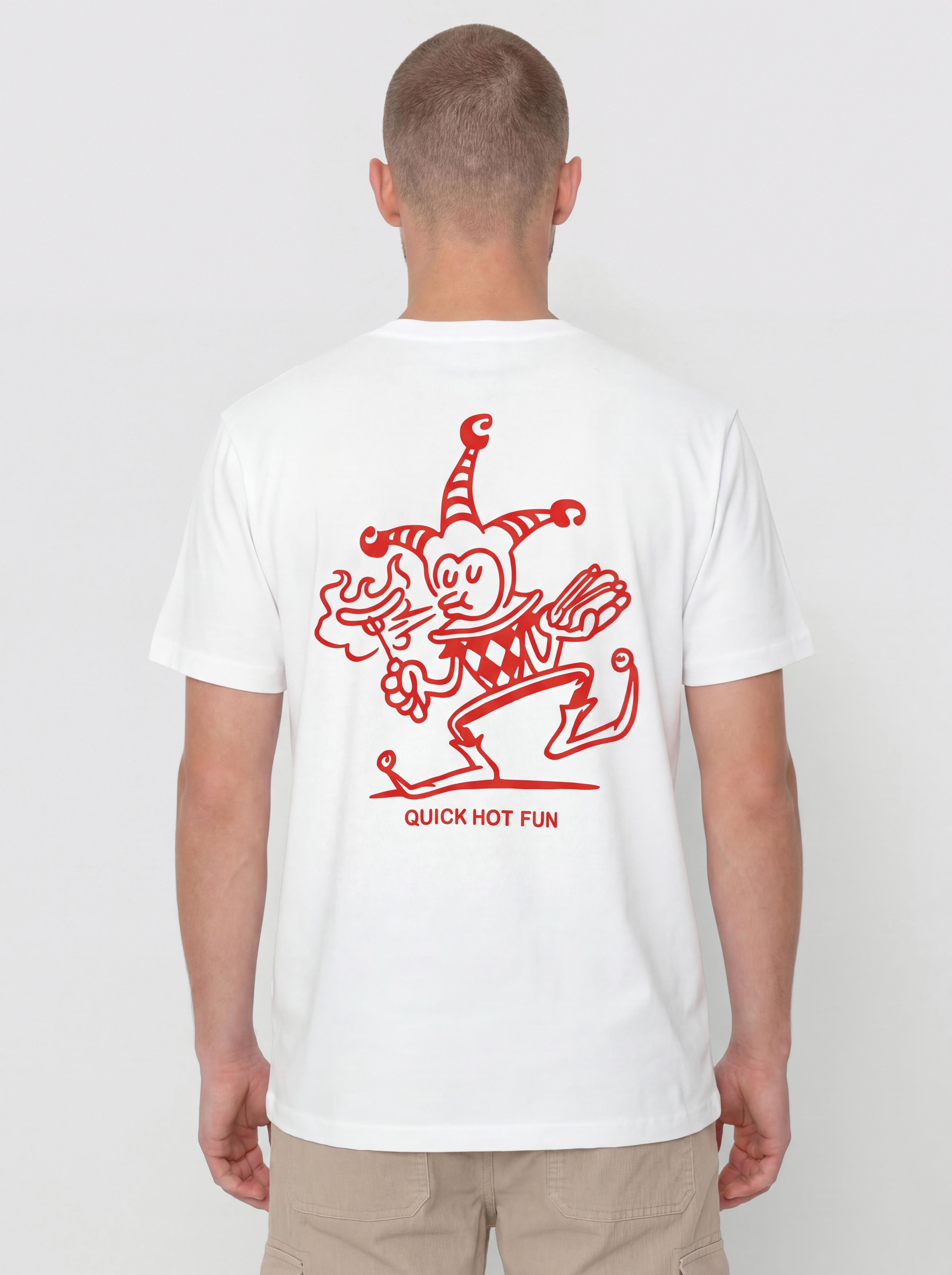 Tricou Carhartt WIP Harlequin BBQ (white)