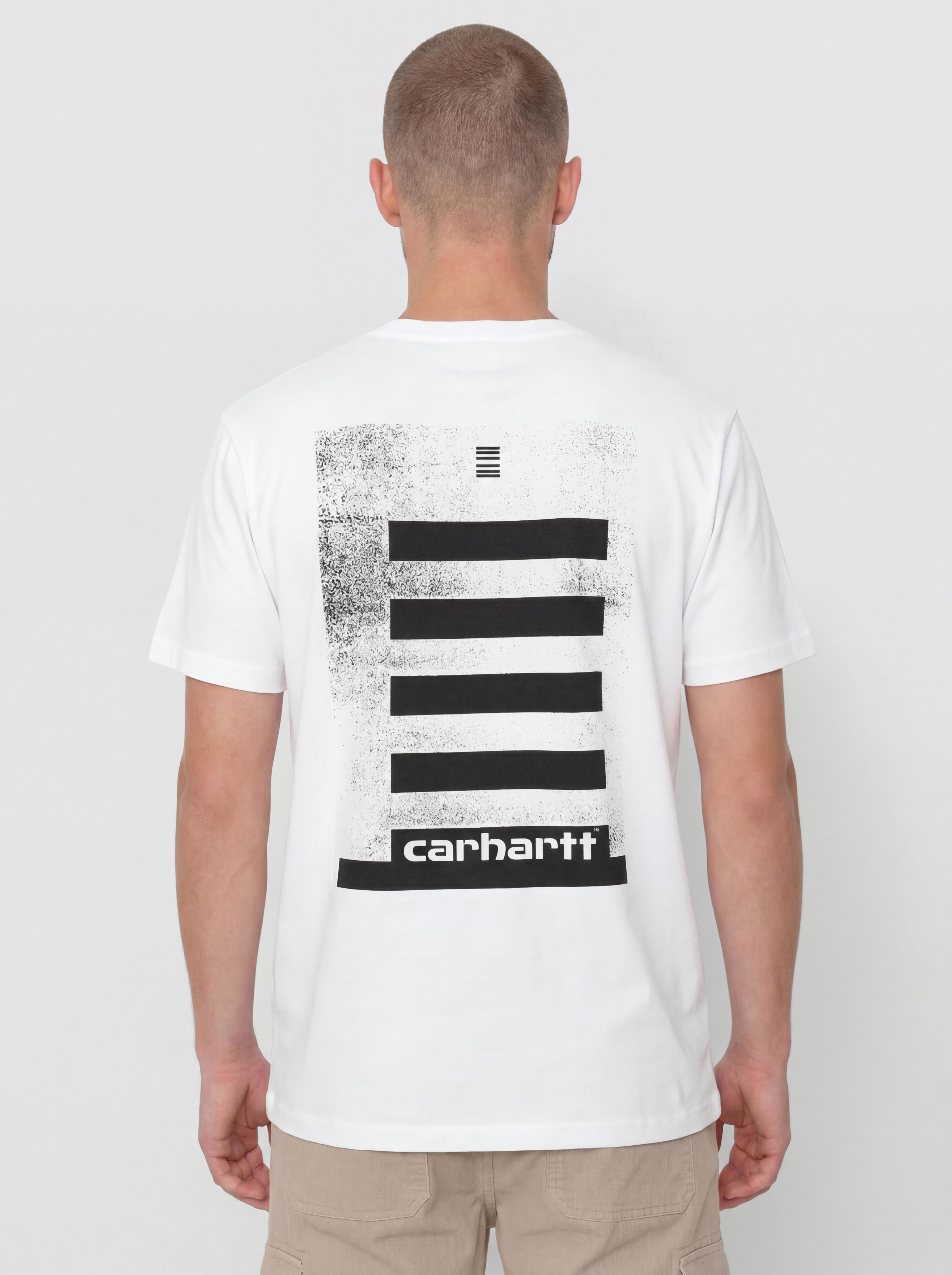 Tricou Carhartt WIP Archive Lines (white)