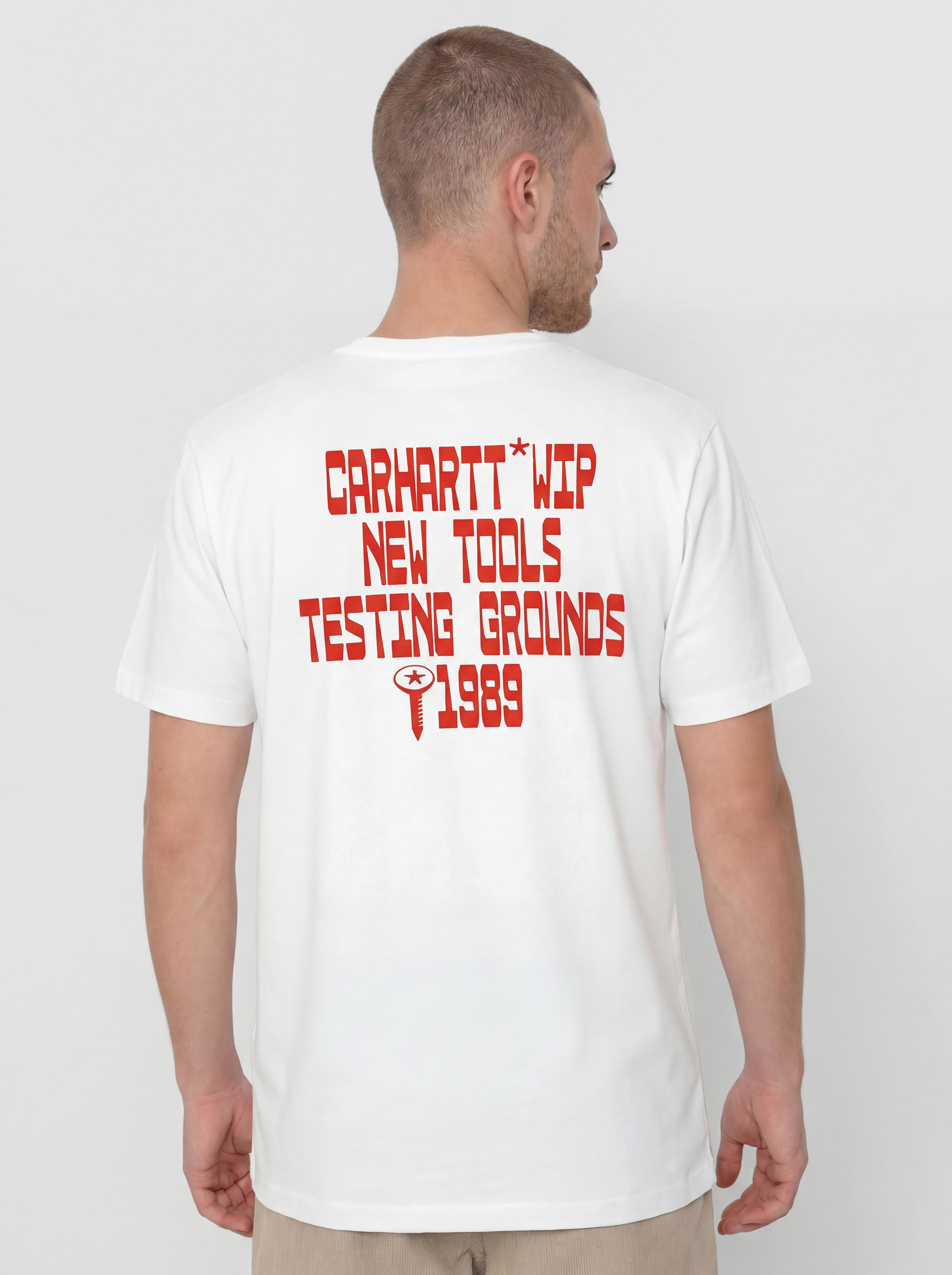 Tricou Carhartt WIP Blocks (white)