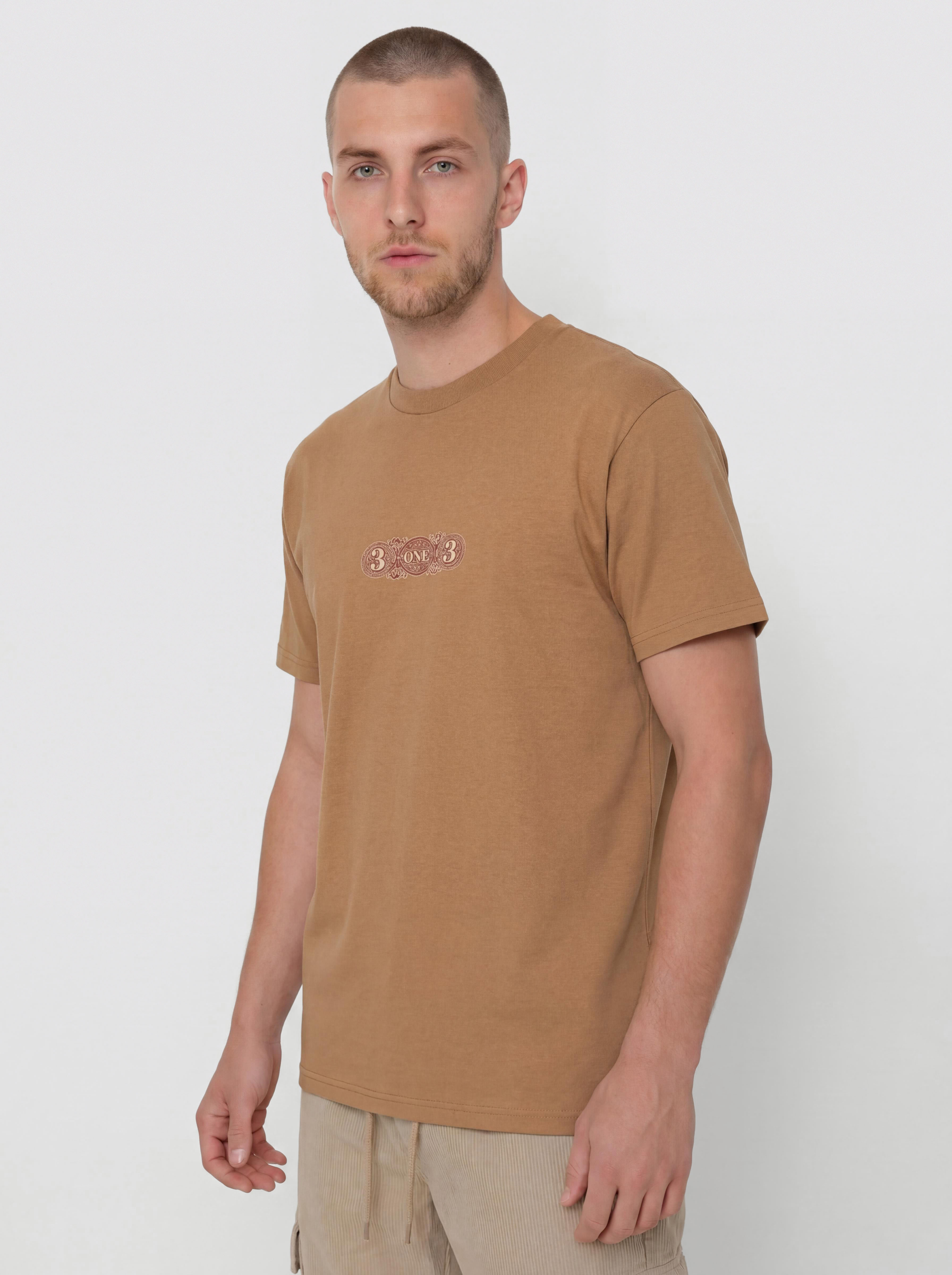 Tricou Carhartt WIP 3 One 3 (peanut)