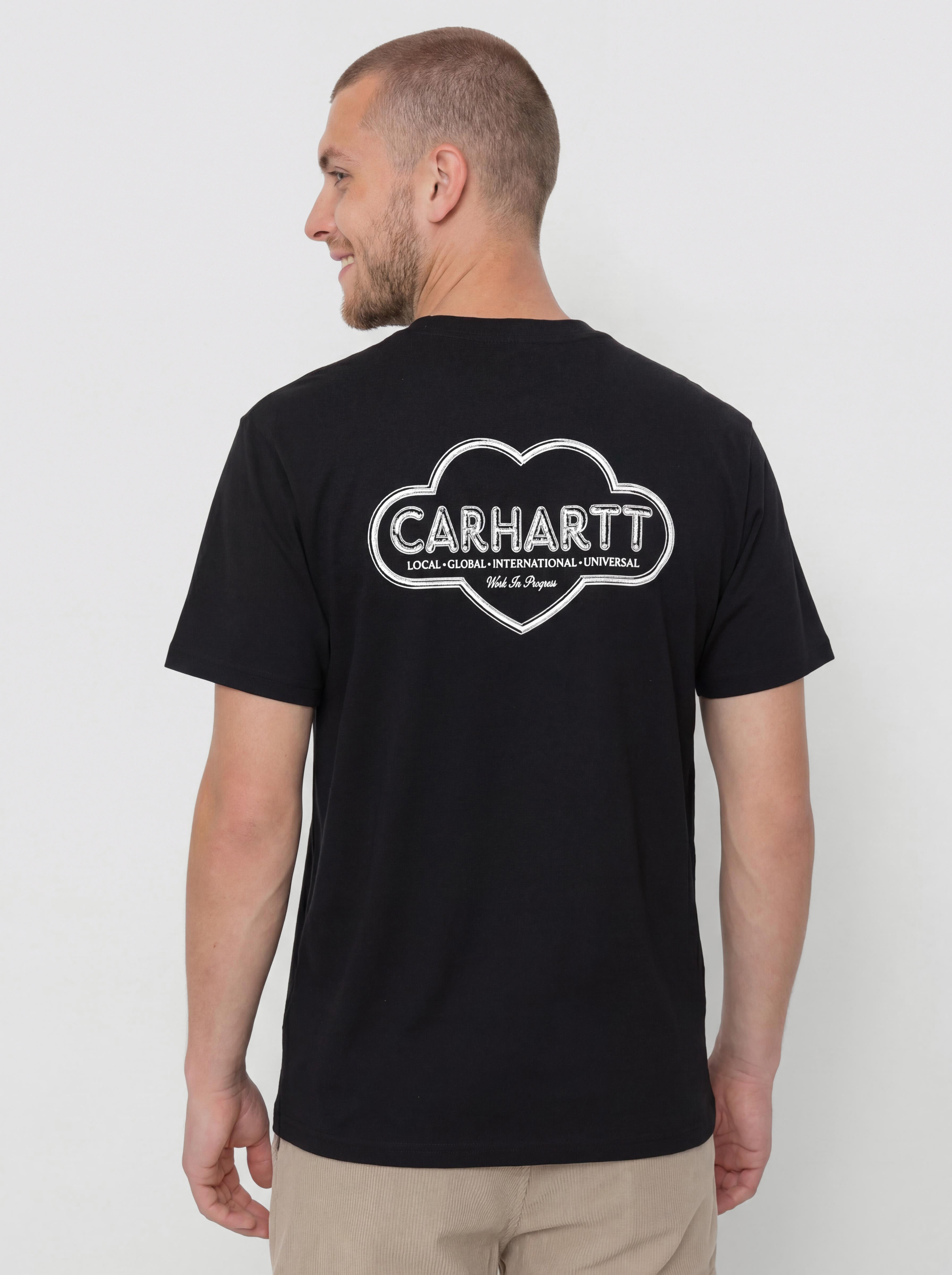 Tricou Carhartt WIP Cloud Heart (black)