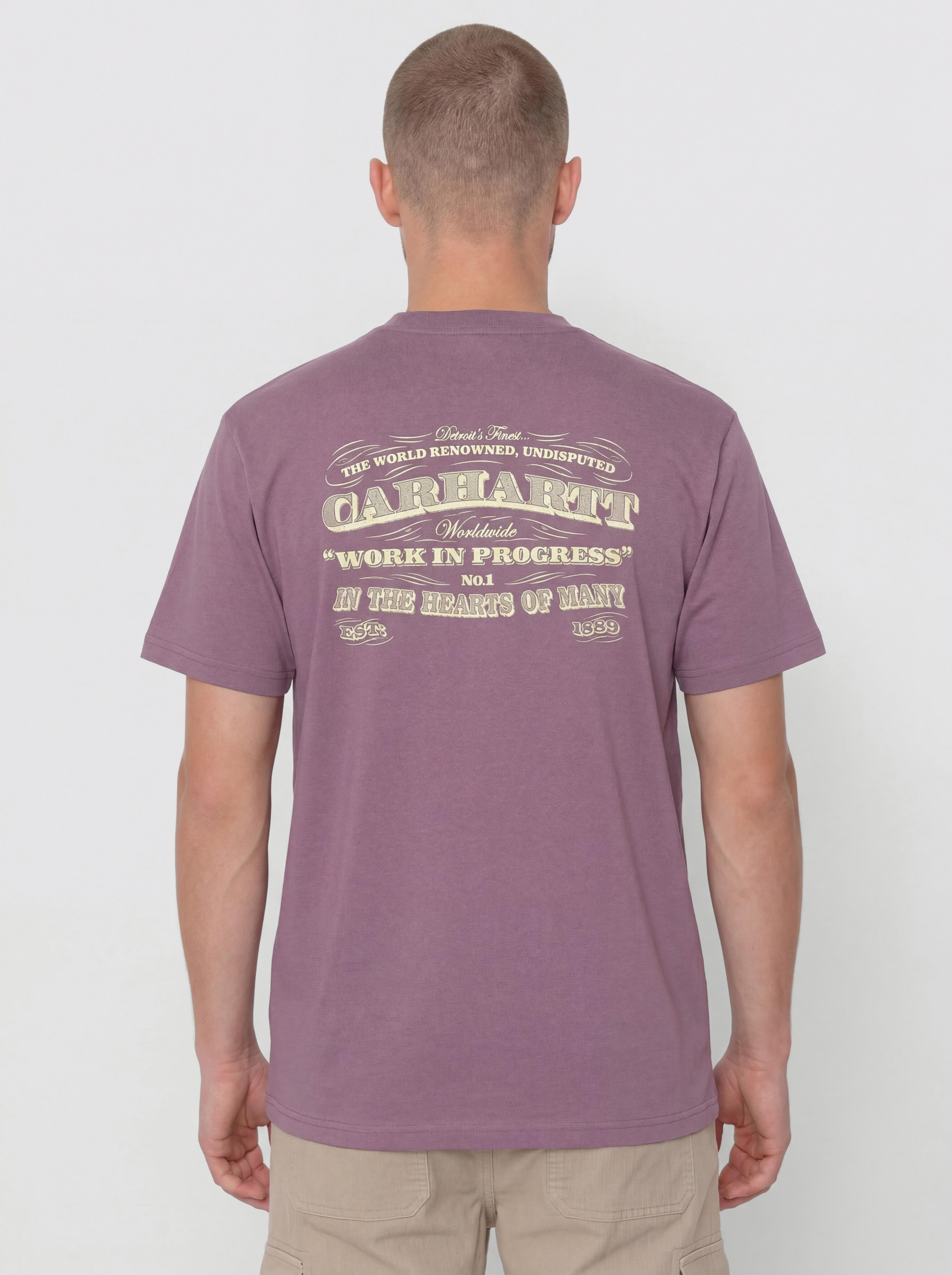 Tricou Carhartt WIP 3 One 3 (phlox)