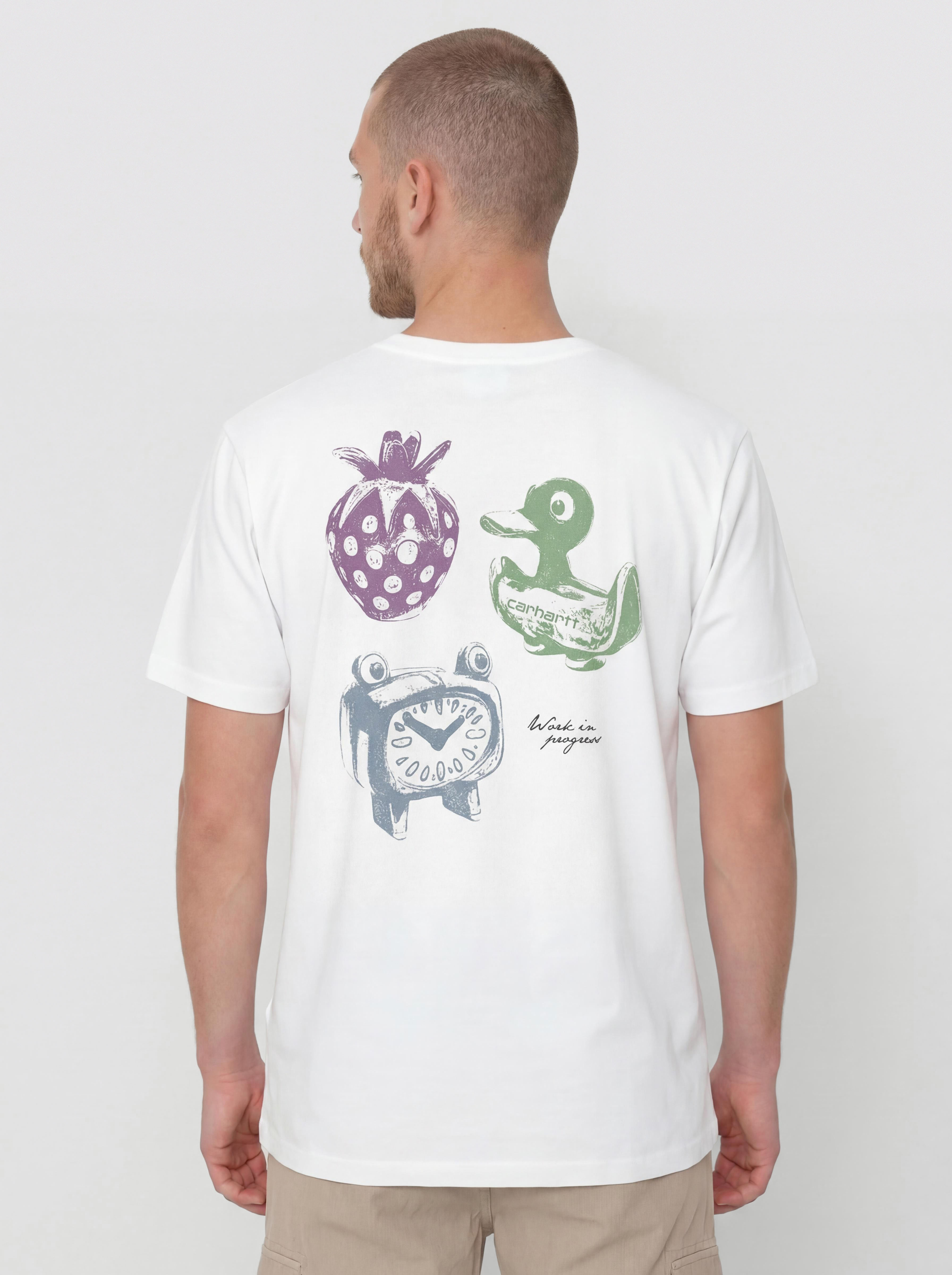 Tricou Carhartt WIP Forma (white)