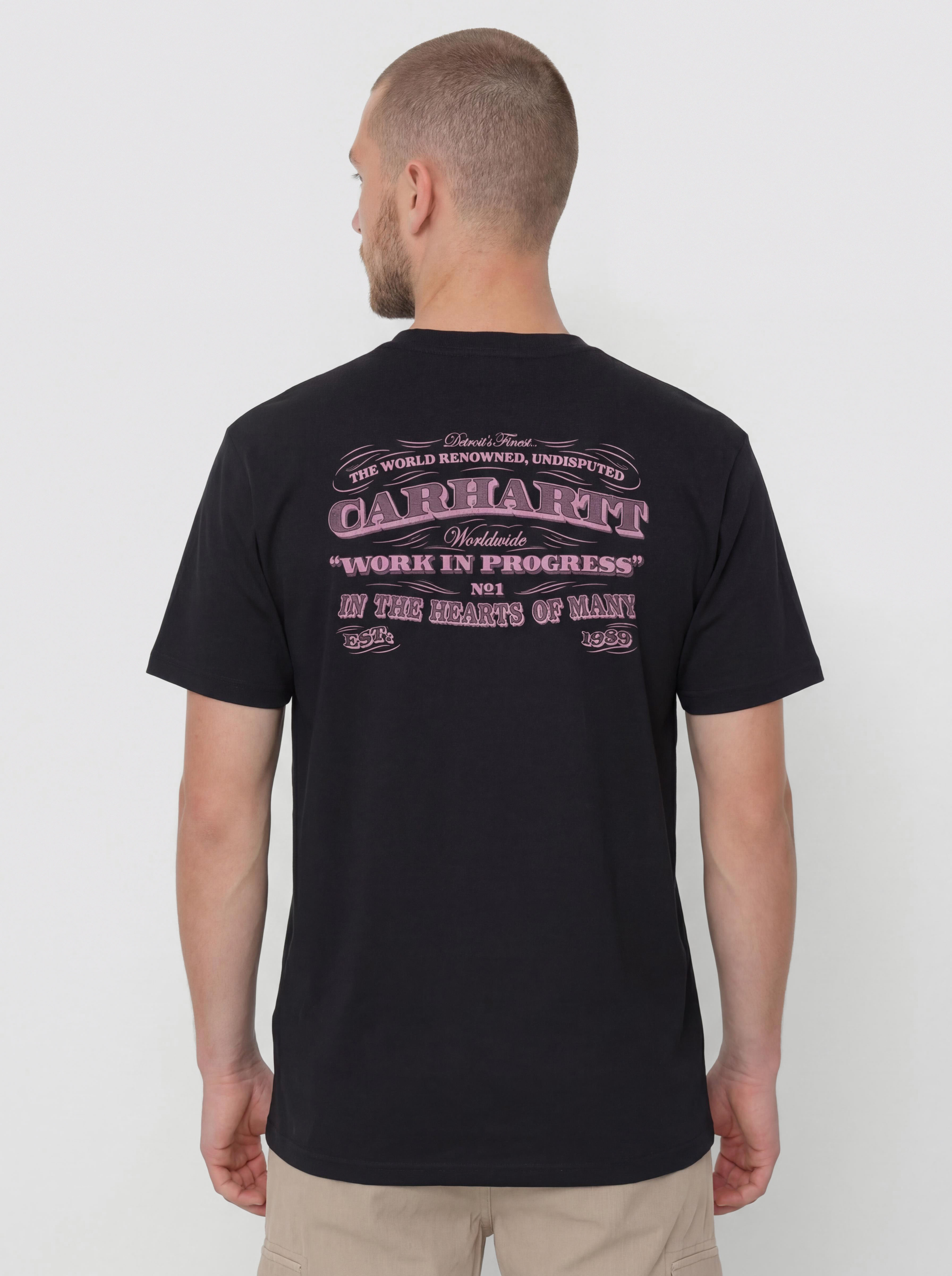 Tricou Carhartt WIP 3 One 3 (deep night)