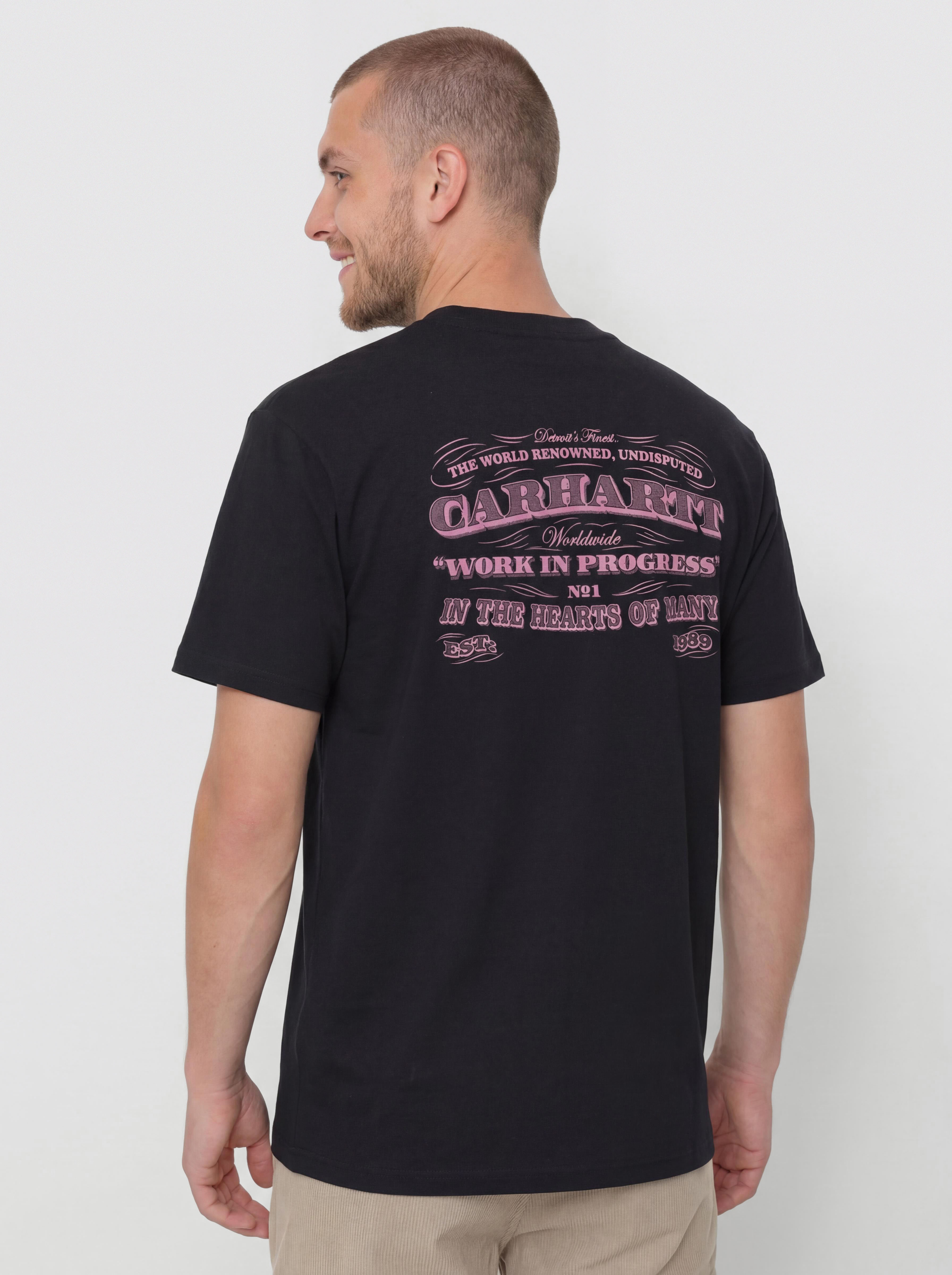 Tricou Carhartt WIP 3 One 3 (deep night)
