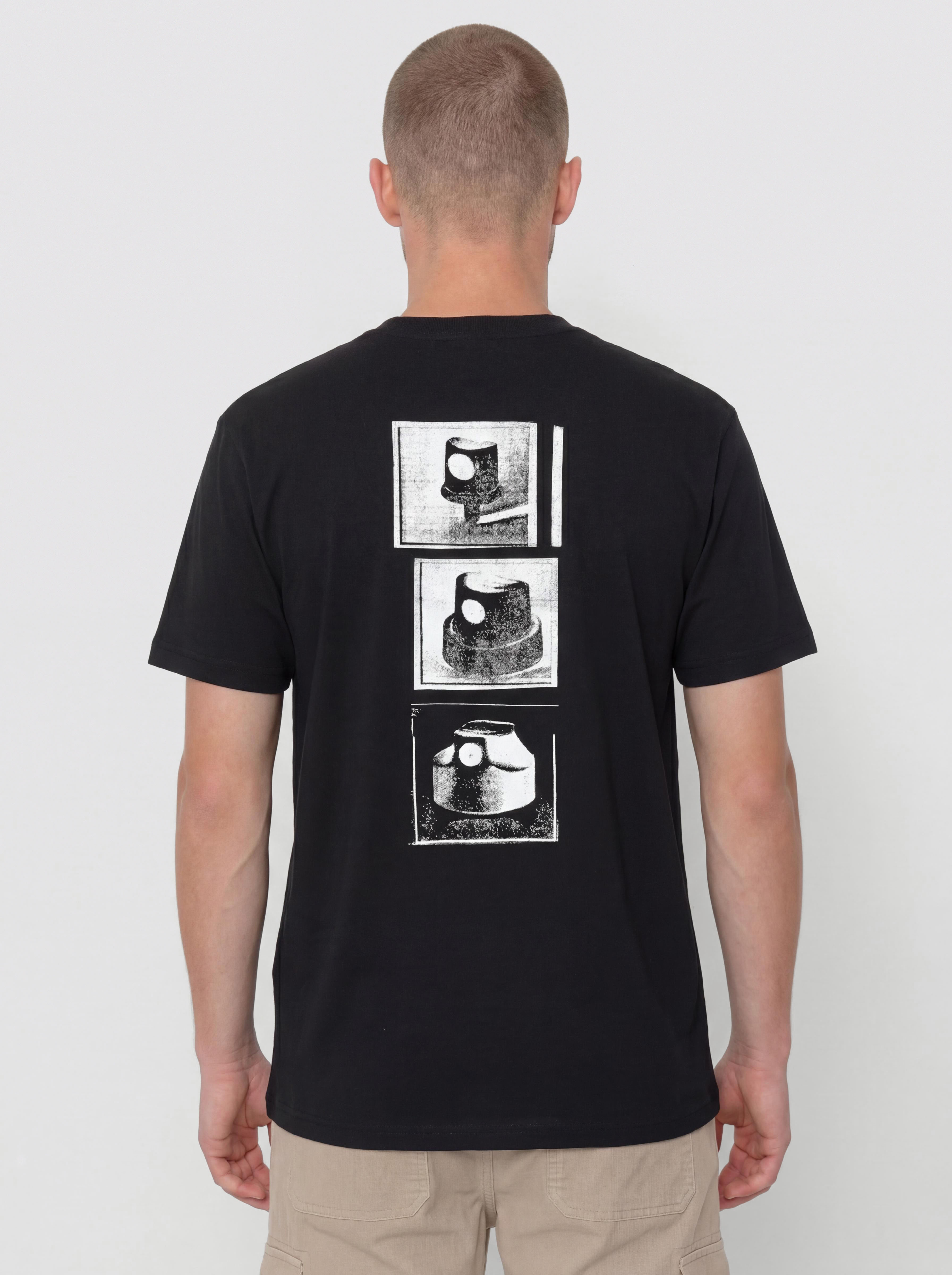 Tricou Carhartt WIP Caps (black)