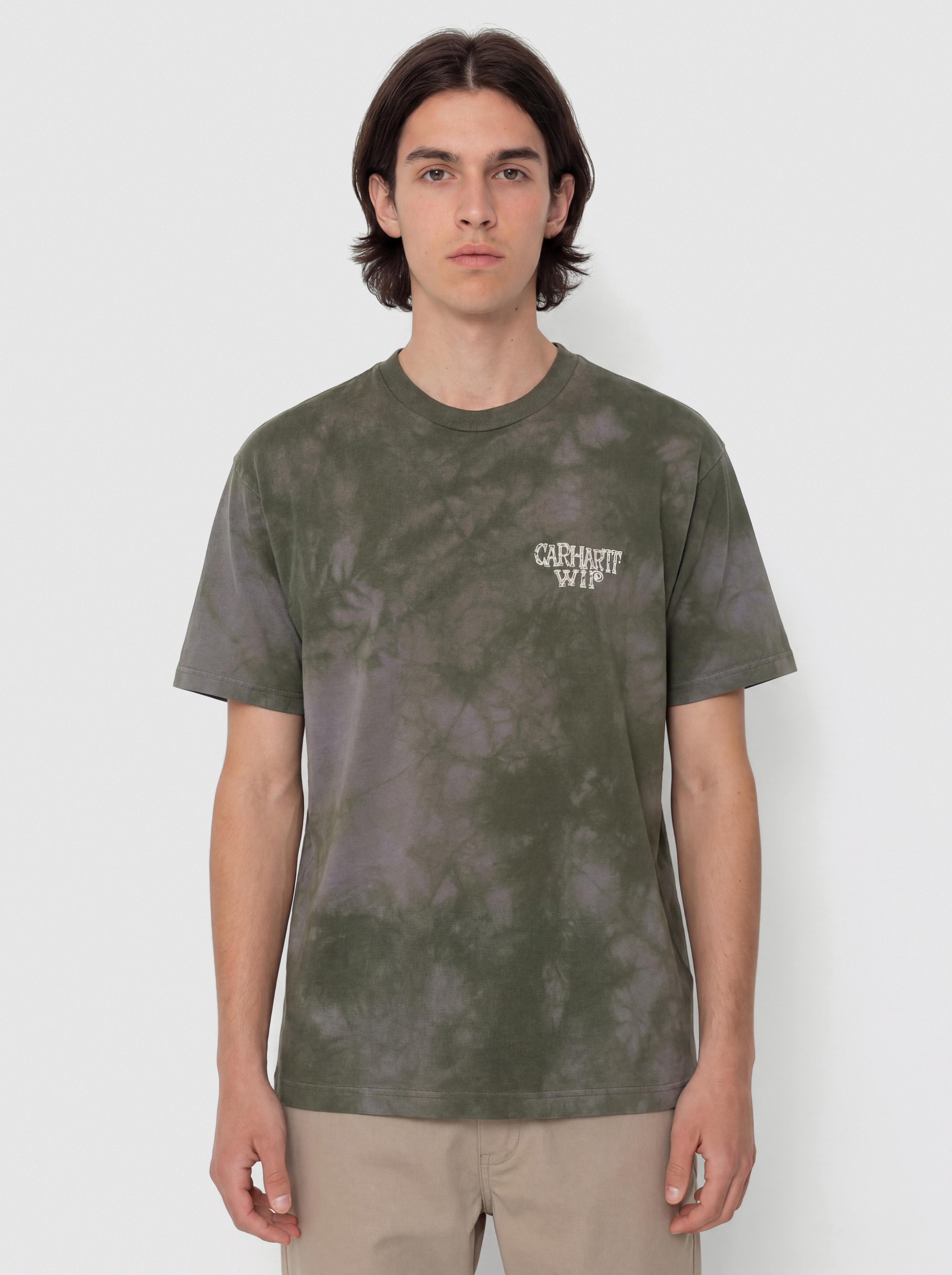 Tricou Carhartt WIP Radiate (yosemite/dollar green)