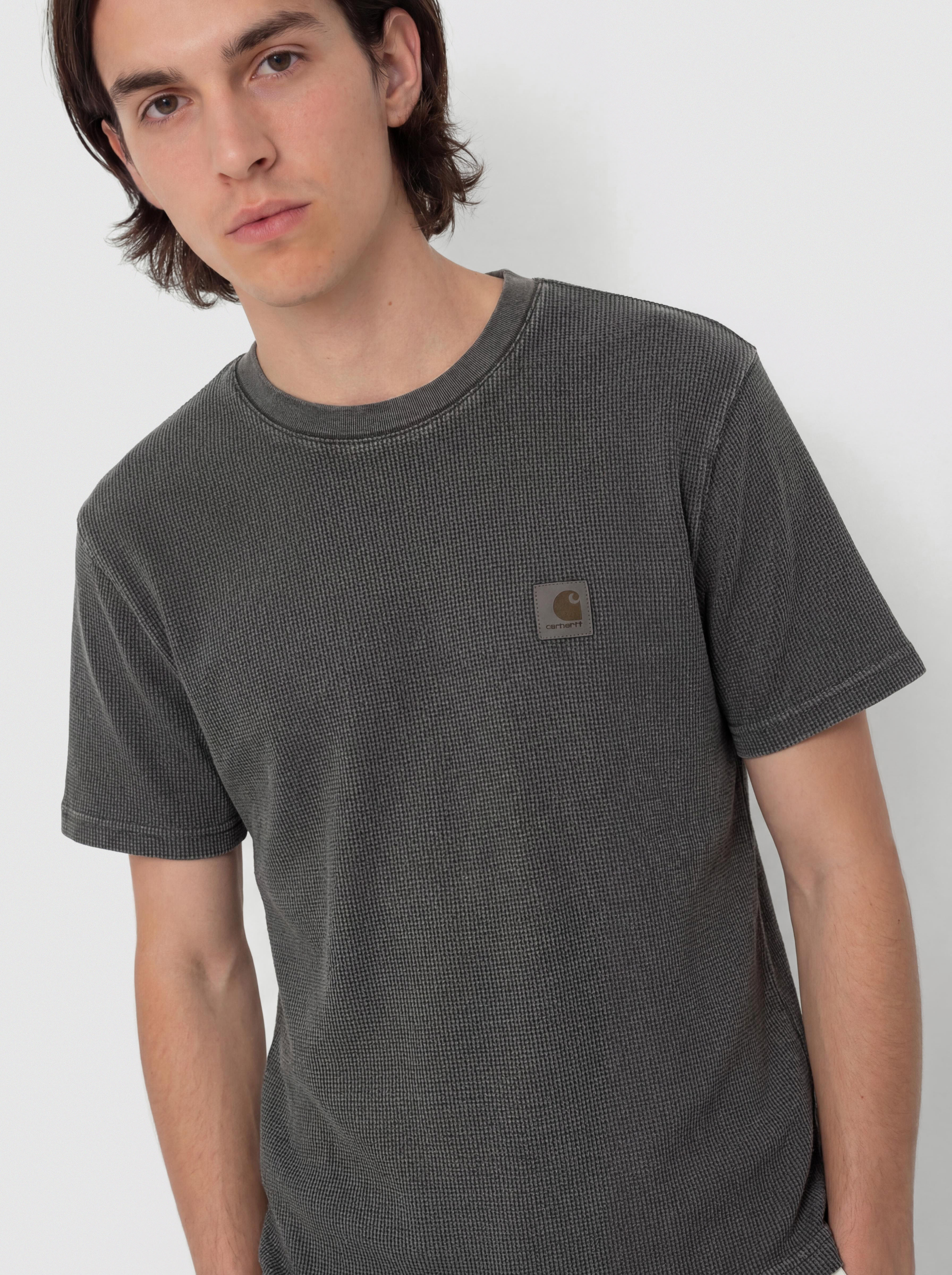 Tricou Carhartt WIP Nelson Waffle (black)