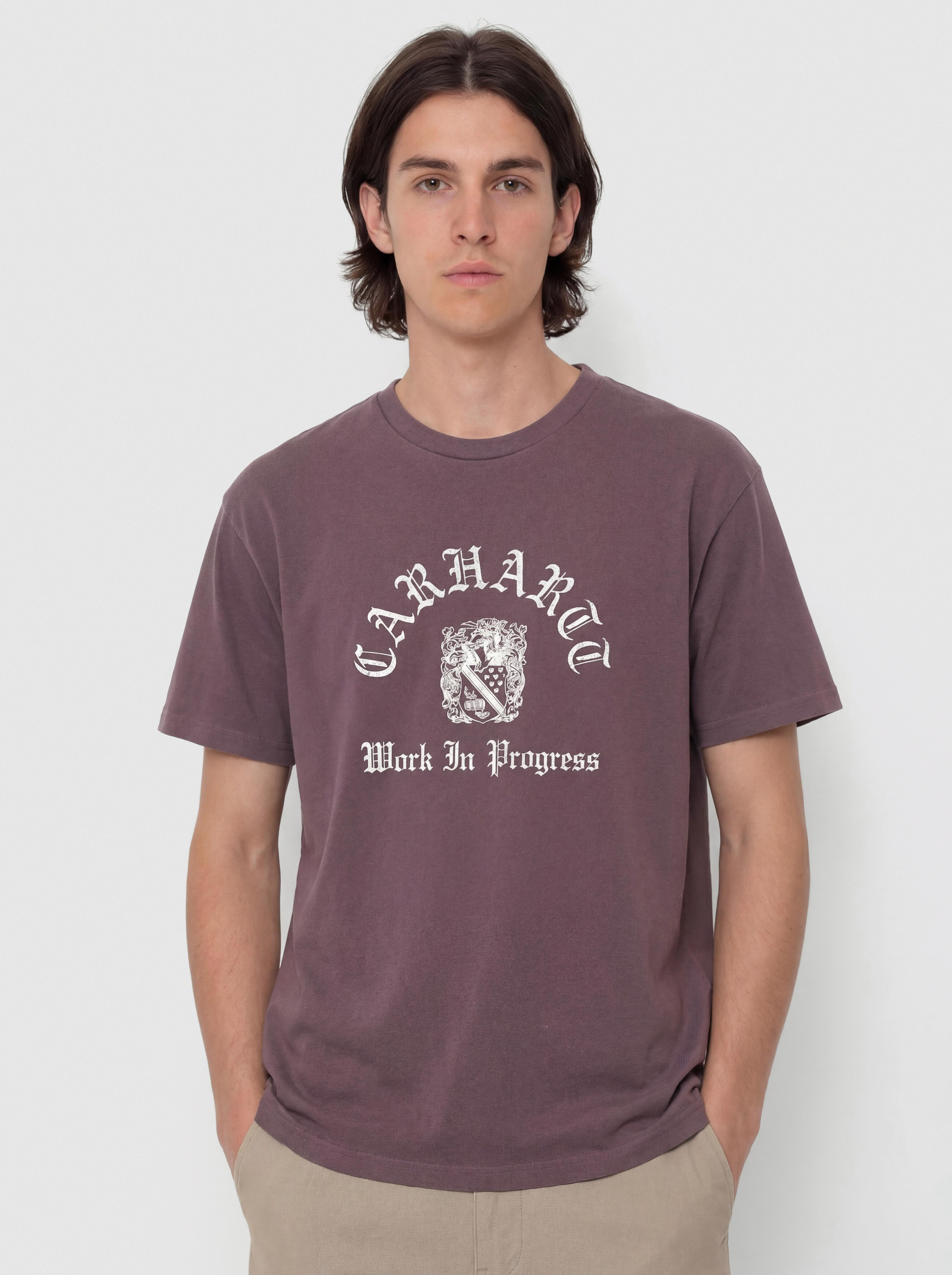 Tricou Carhartt WIP Coat Of Arms (cozy purple)