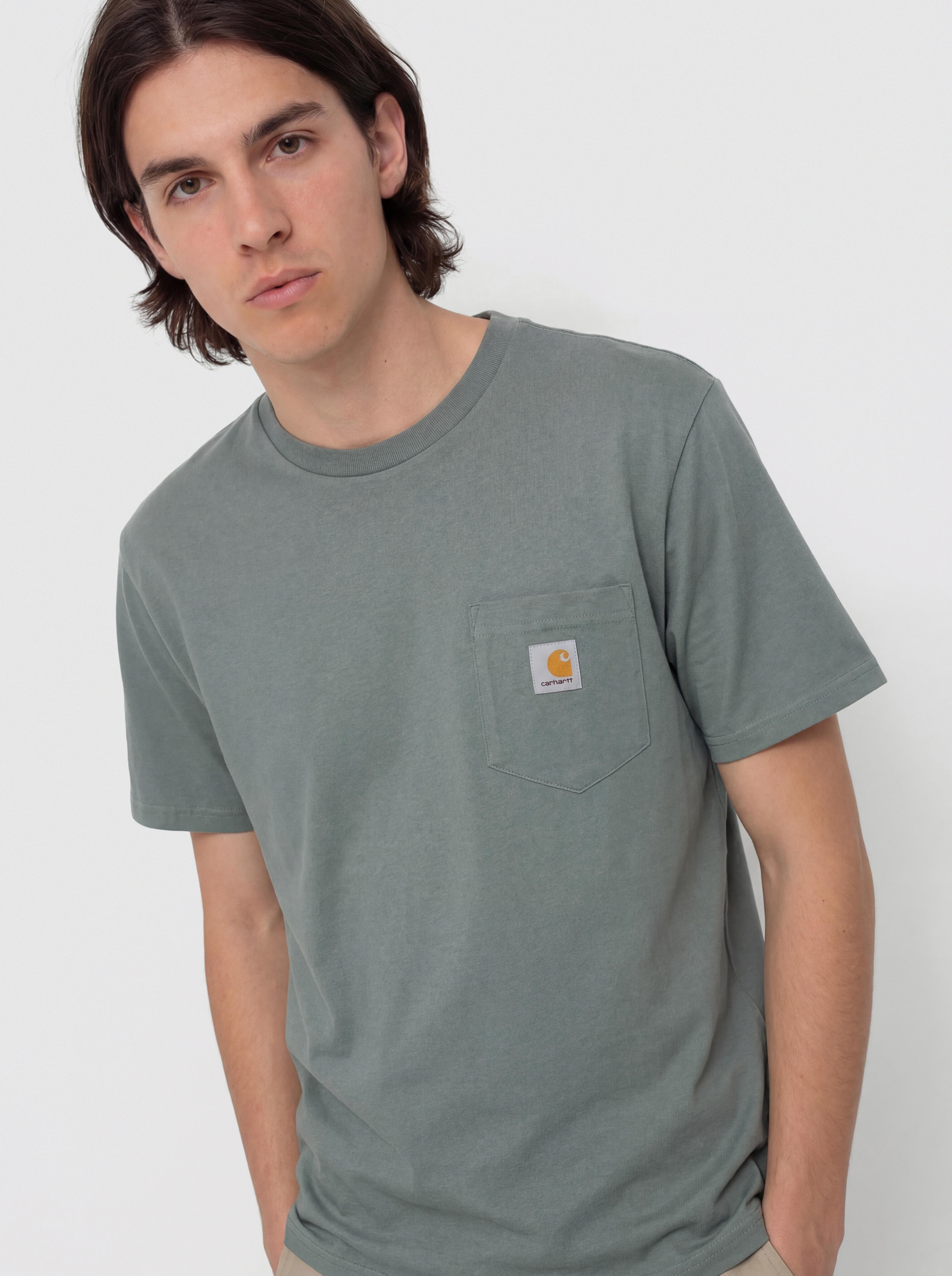 Tricou Carhartt WIP Pocket (velvet green)