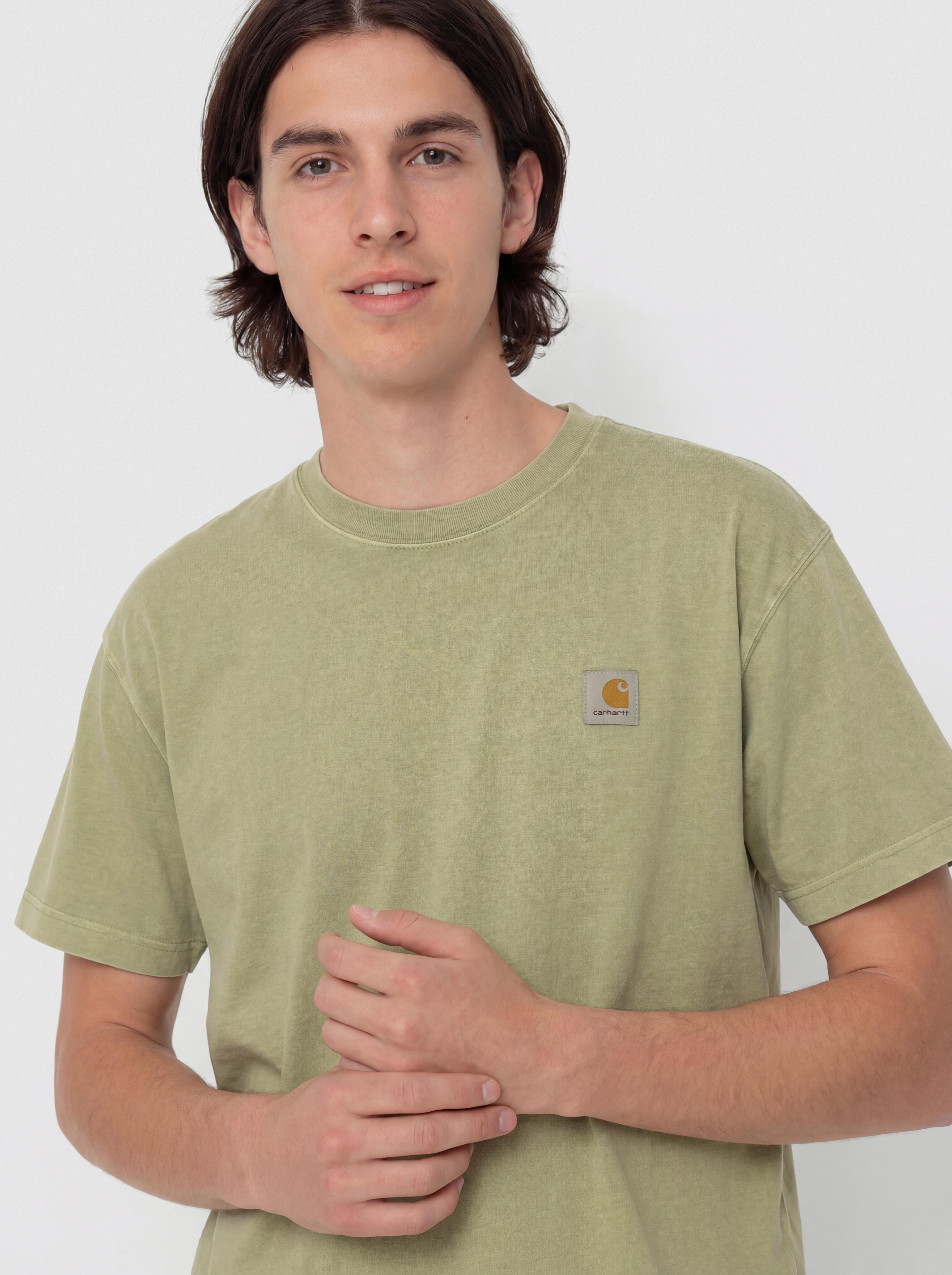 Tricou Carhartt WIP Nelson (gentle green)