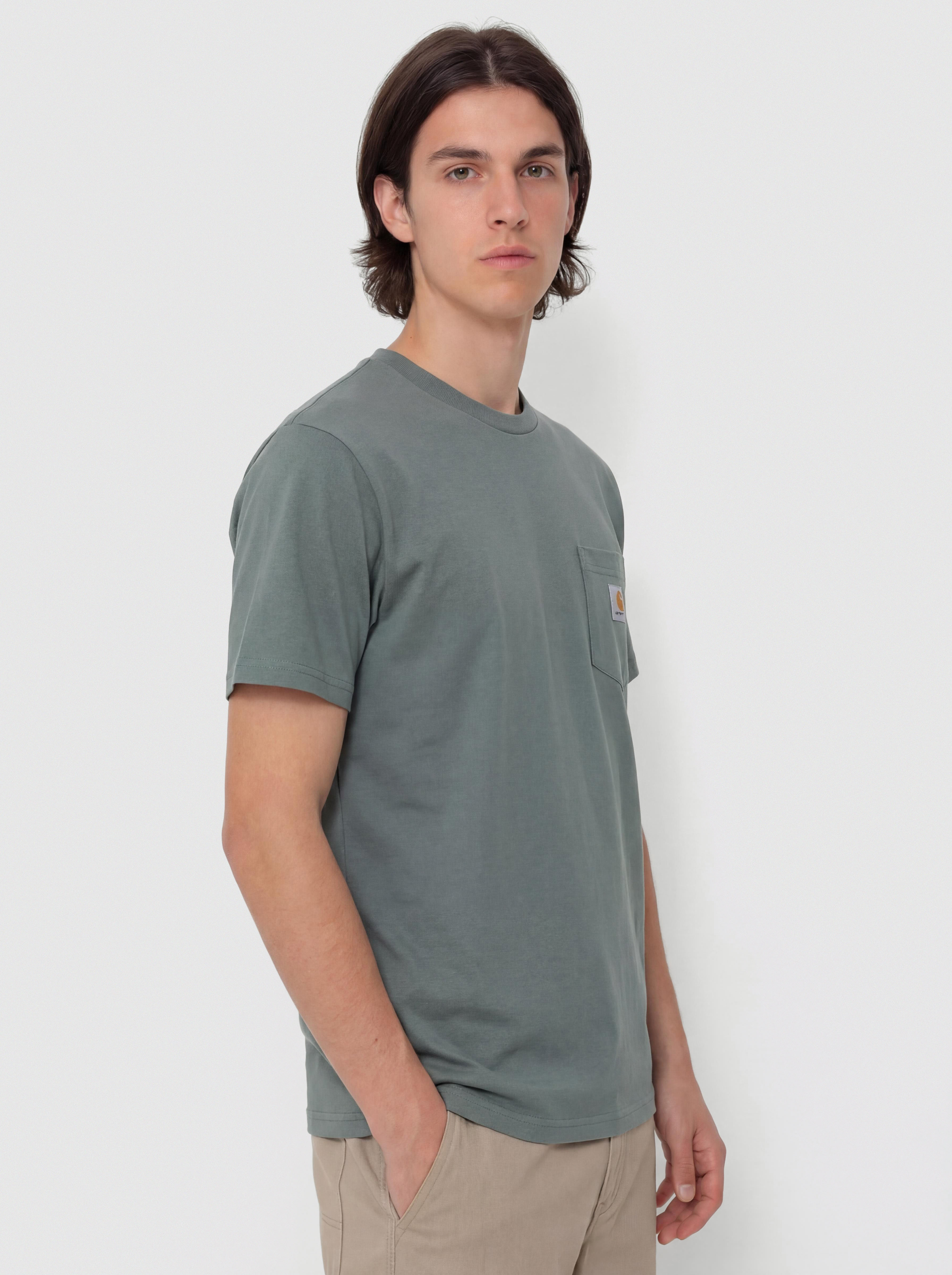 Tricou Carhartt WIP Pocket (velvet green)