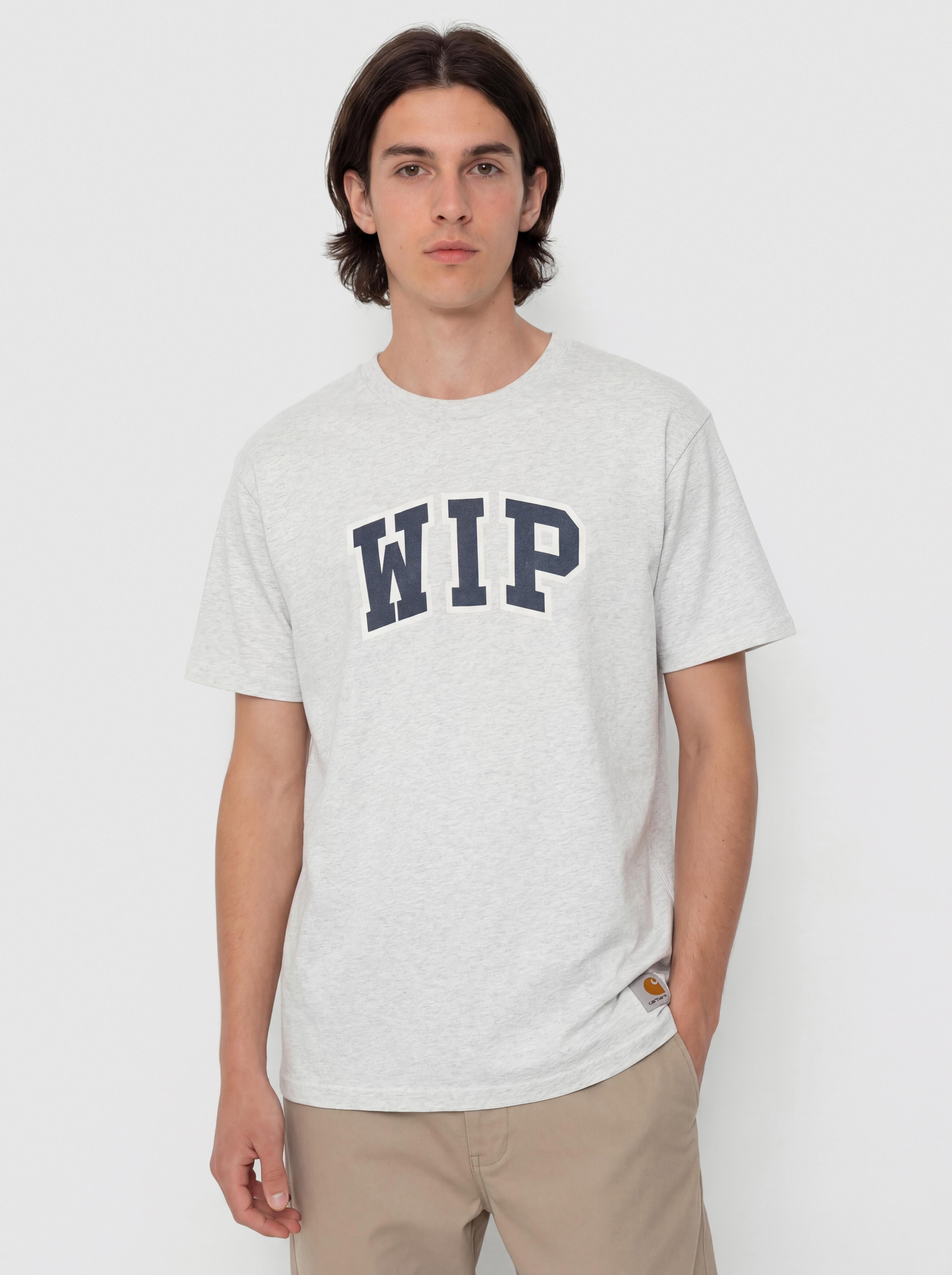 Tricou Carhartt WIP WIP III (ash heather)