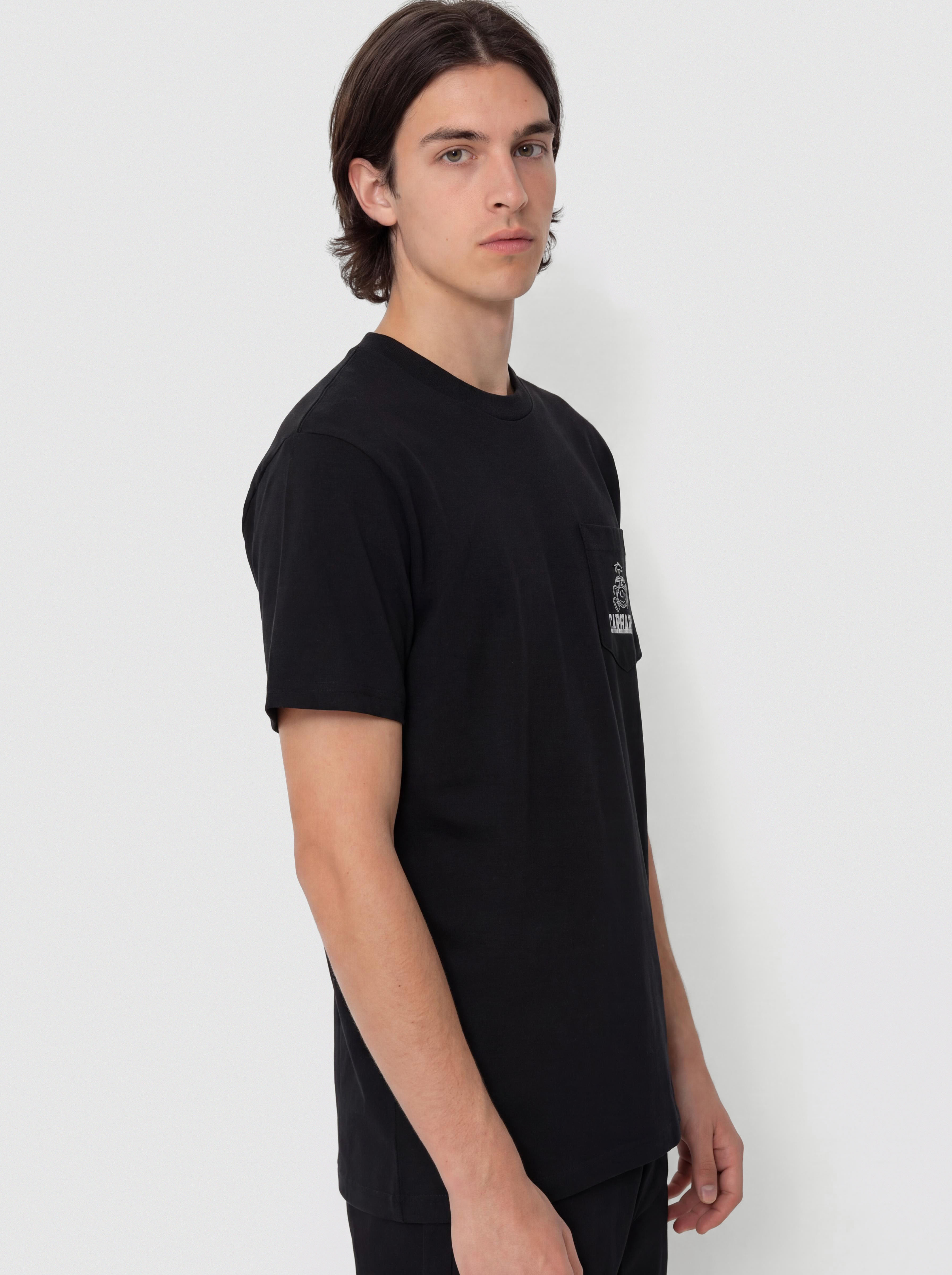 Tricou Carhartt WIP Pond Corps Pocket (black)