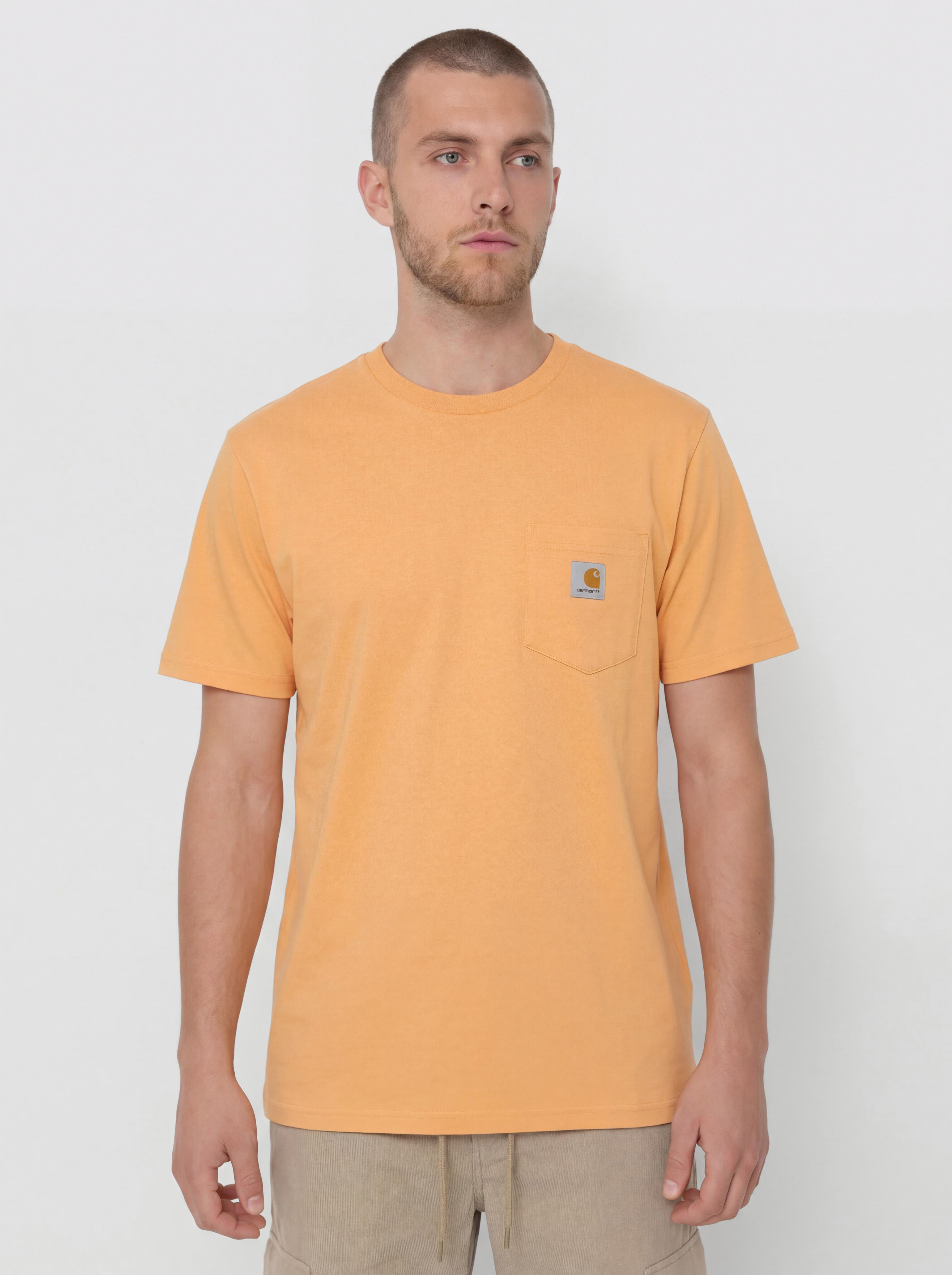 Tricou Carhartt WIP Pocket (gentle orange)
