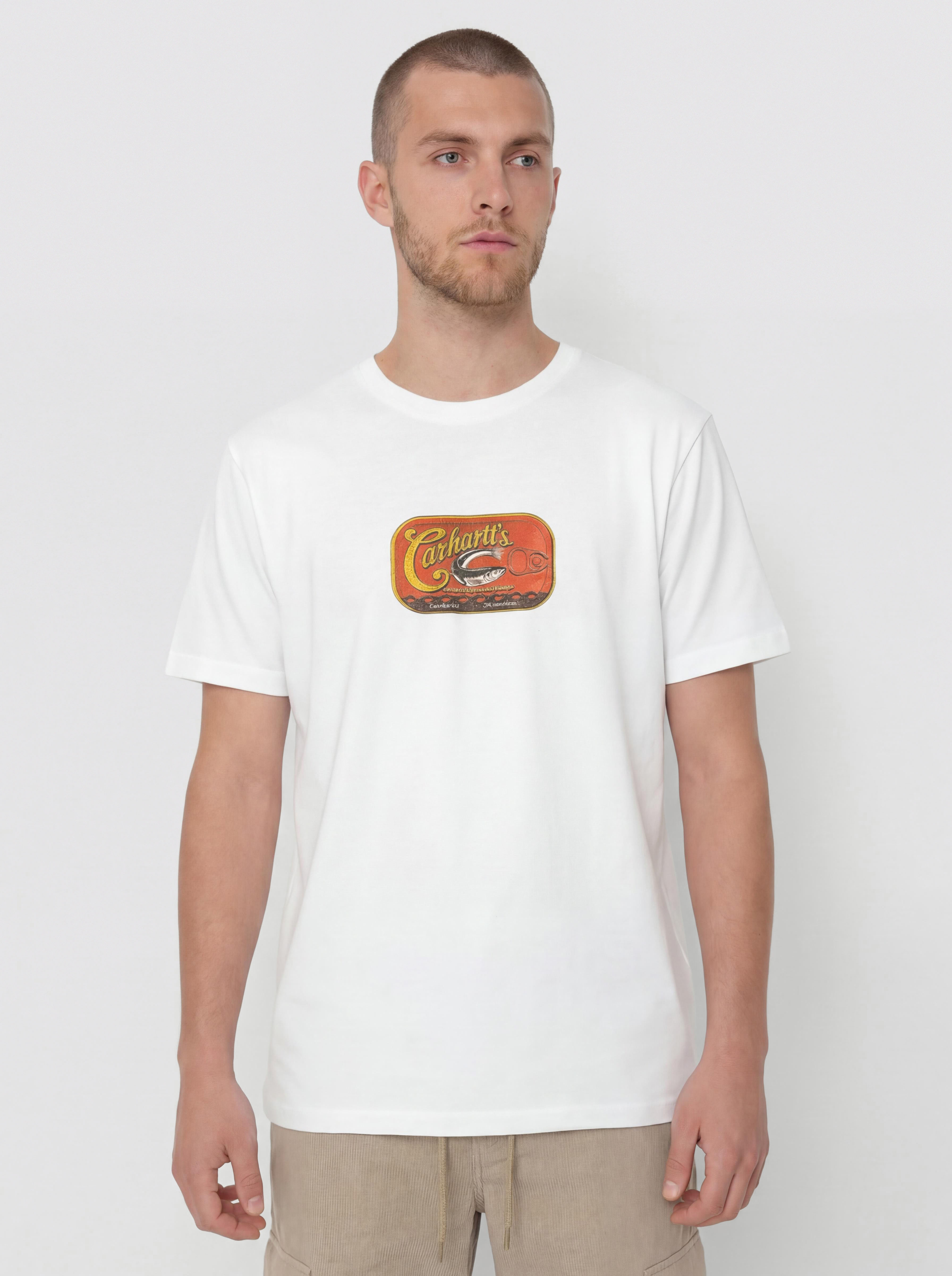 Tricou Carhartt WIP Sardinas (white)